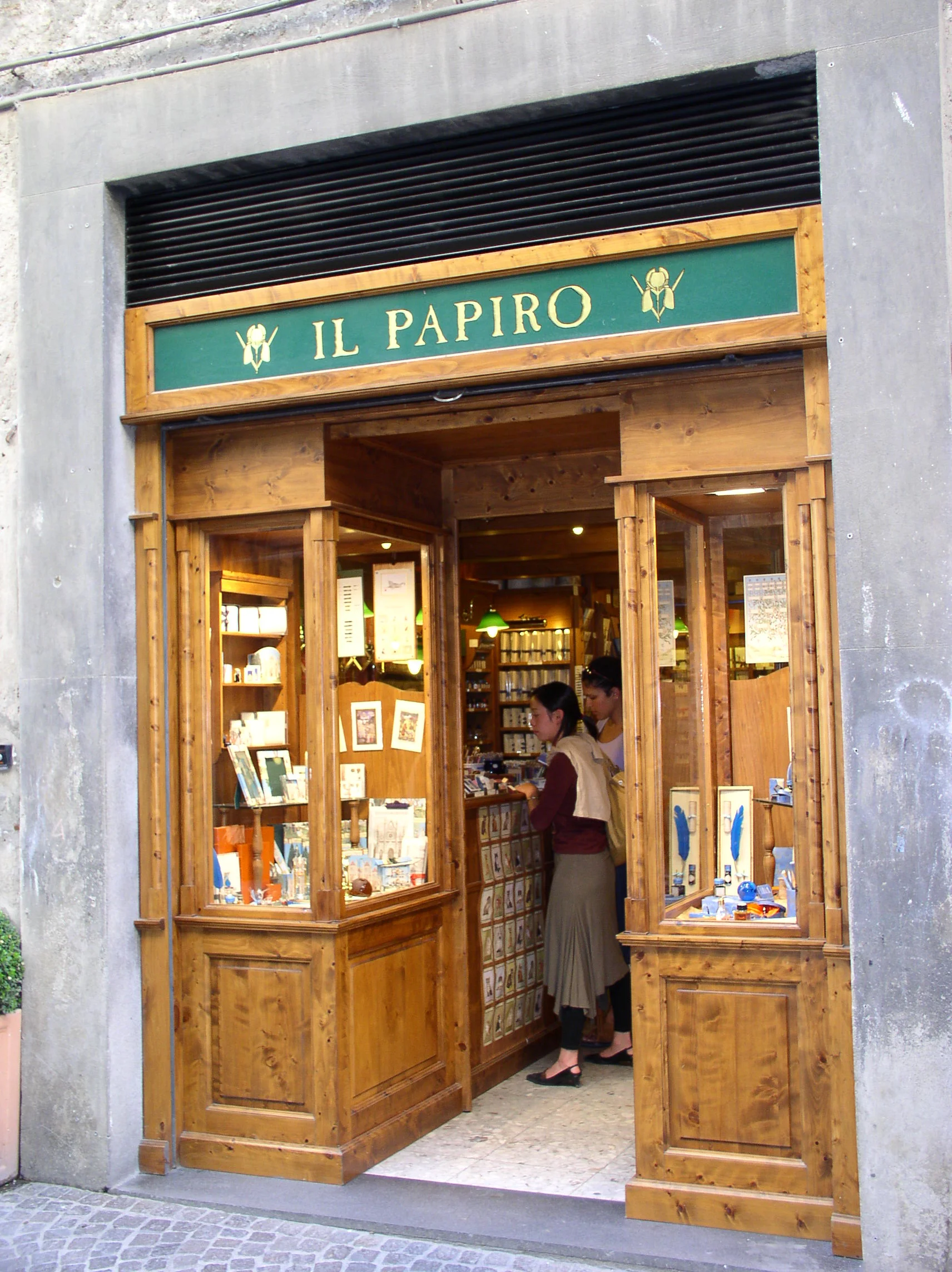 A jewel box shop for handcrafted paper products