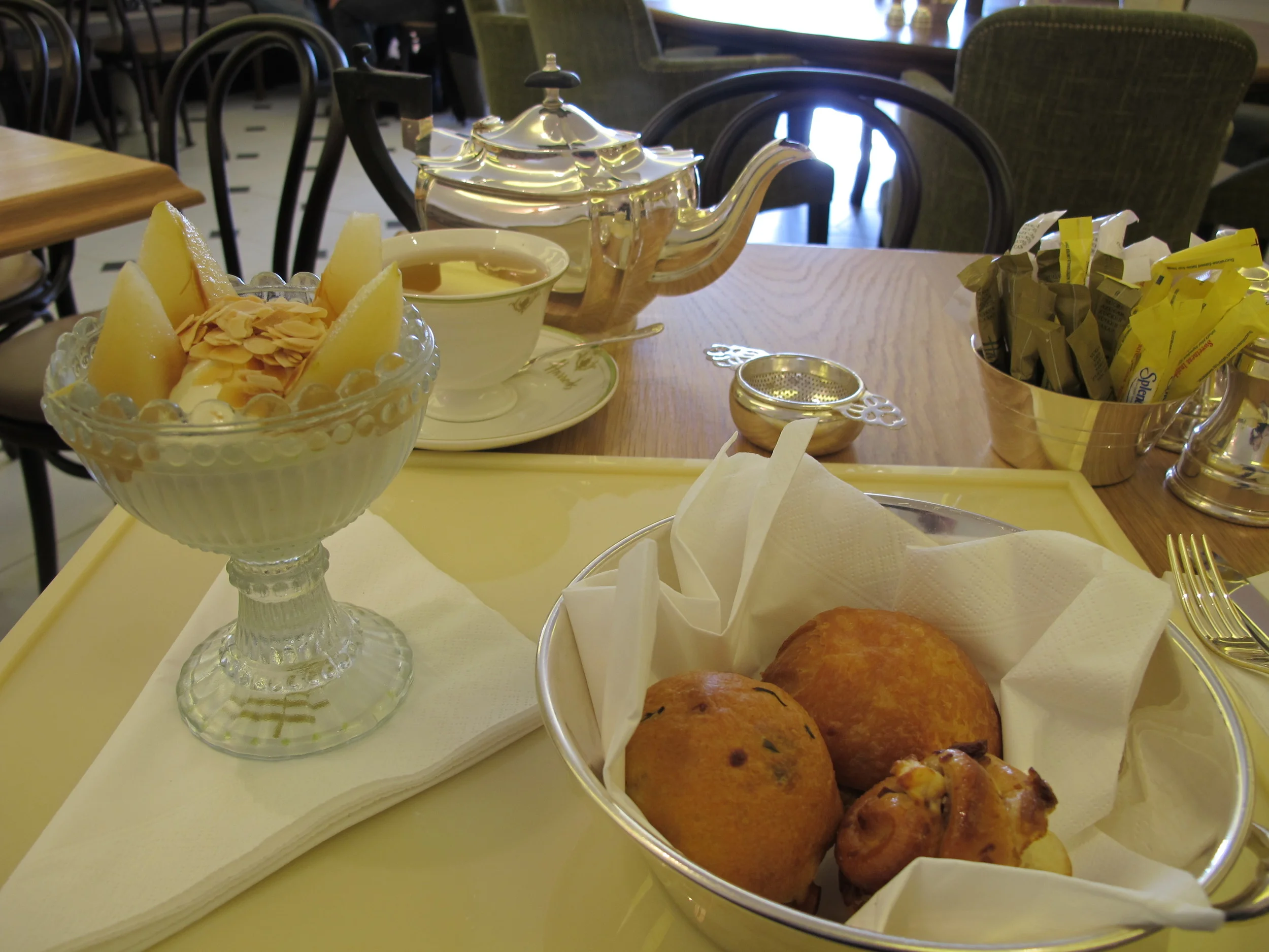 Afternoon tea at Harrod's