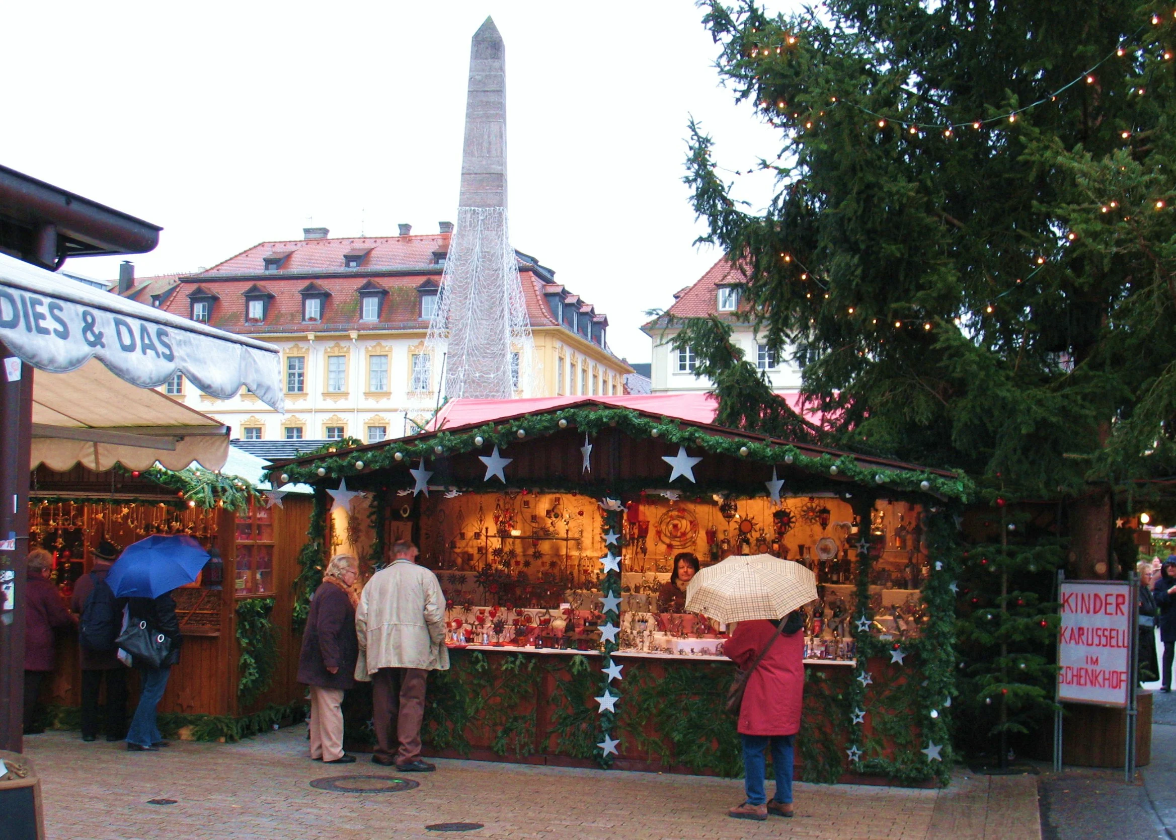 Wurzburg was our first Christmas Market
