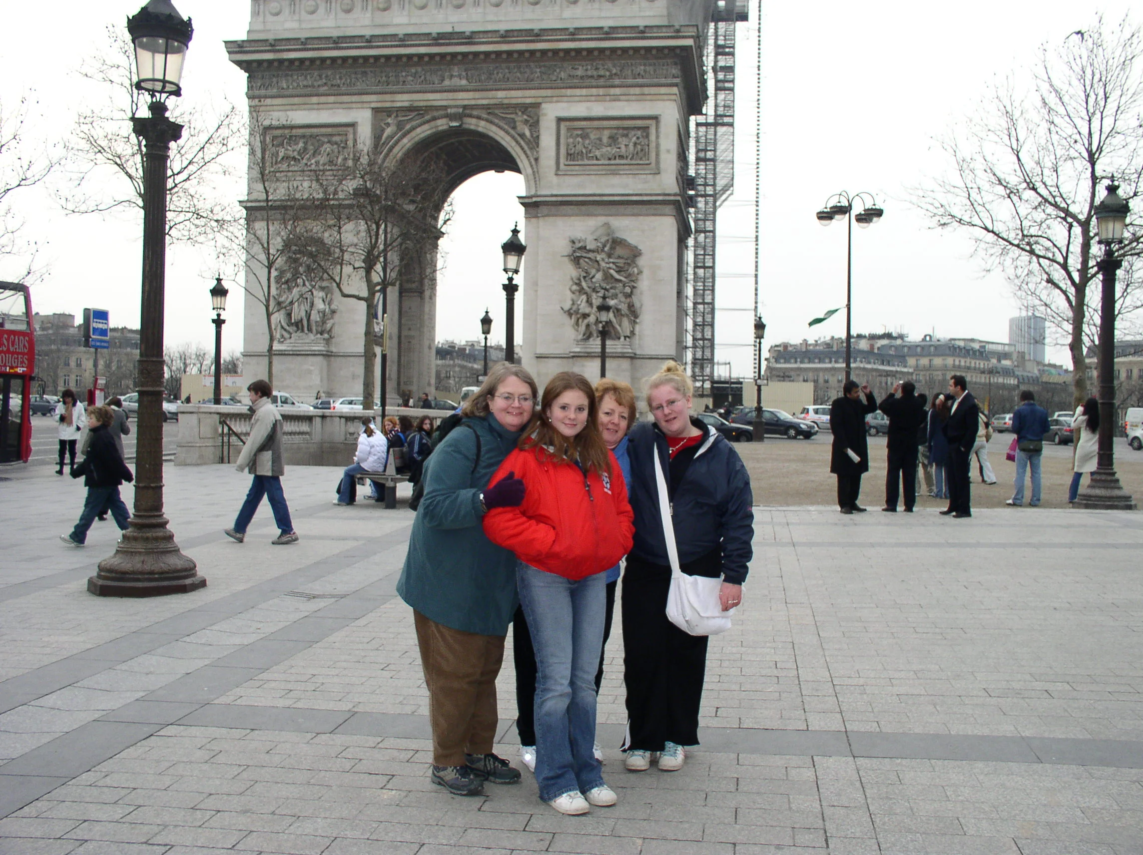 Our guide took photos of us throughout our visit