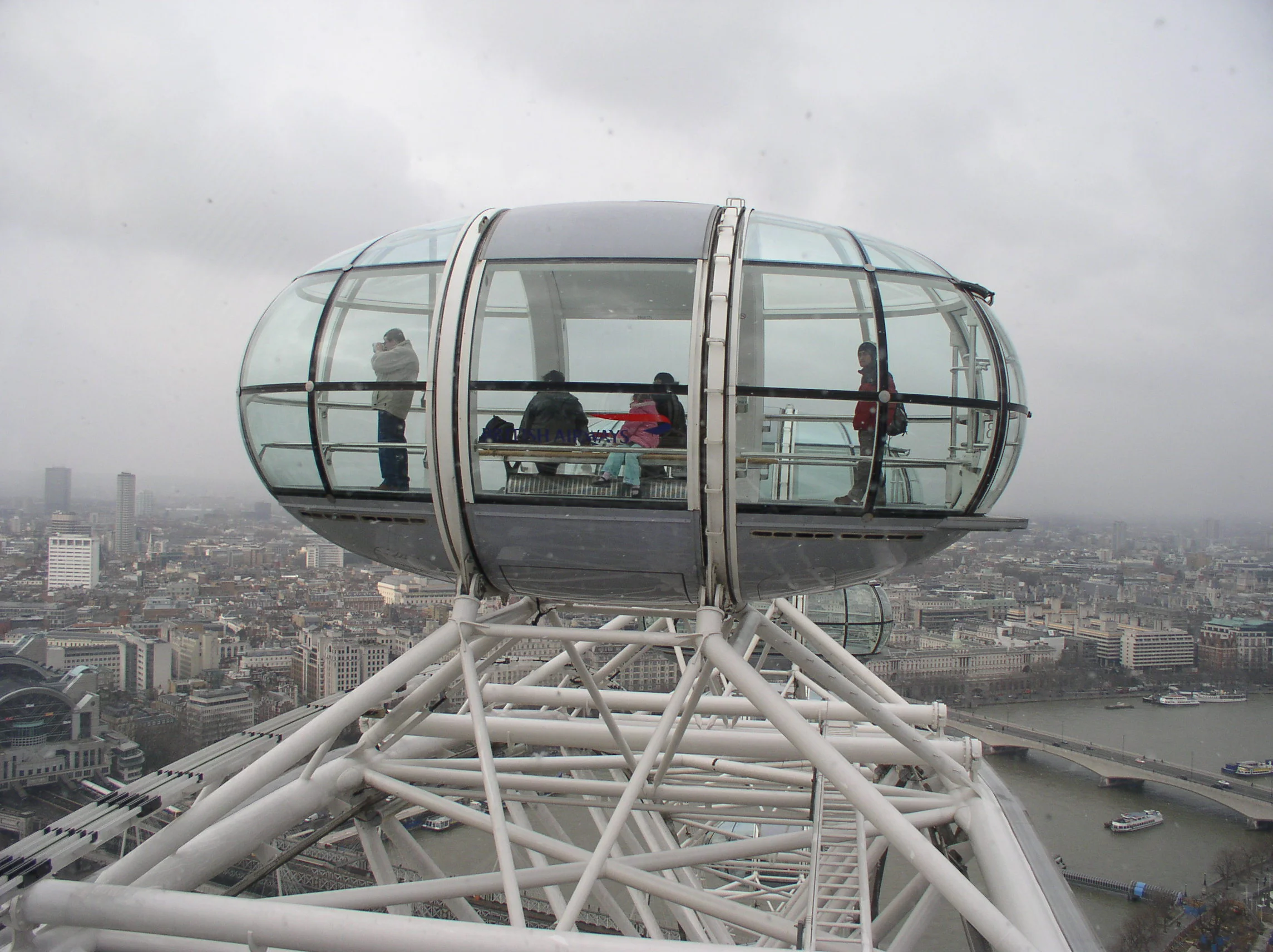 The London Eye was incredible!