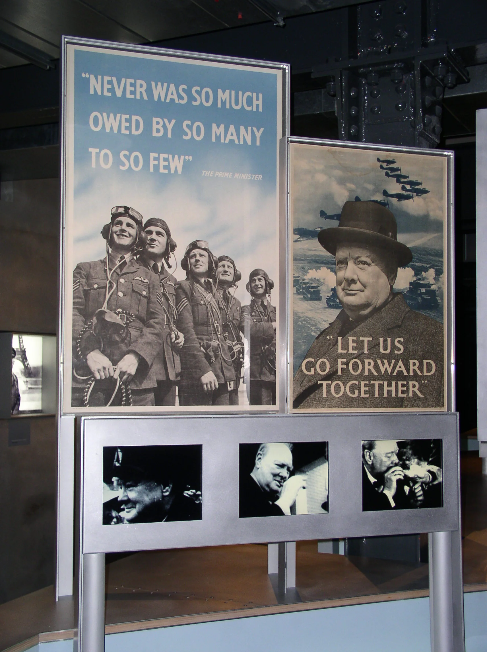 The newly opened Churchill Museum in the underground war rooms was fascinating.
