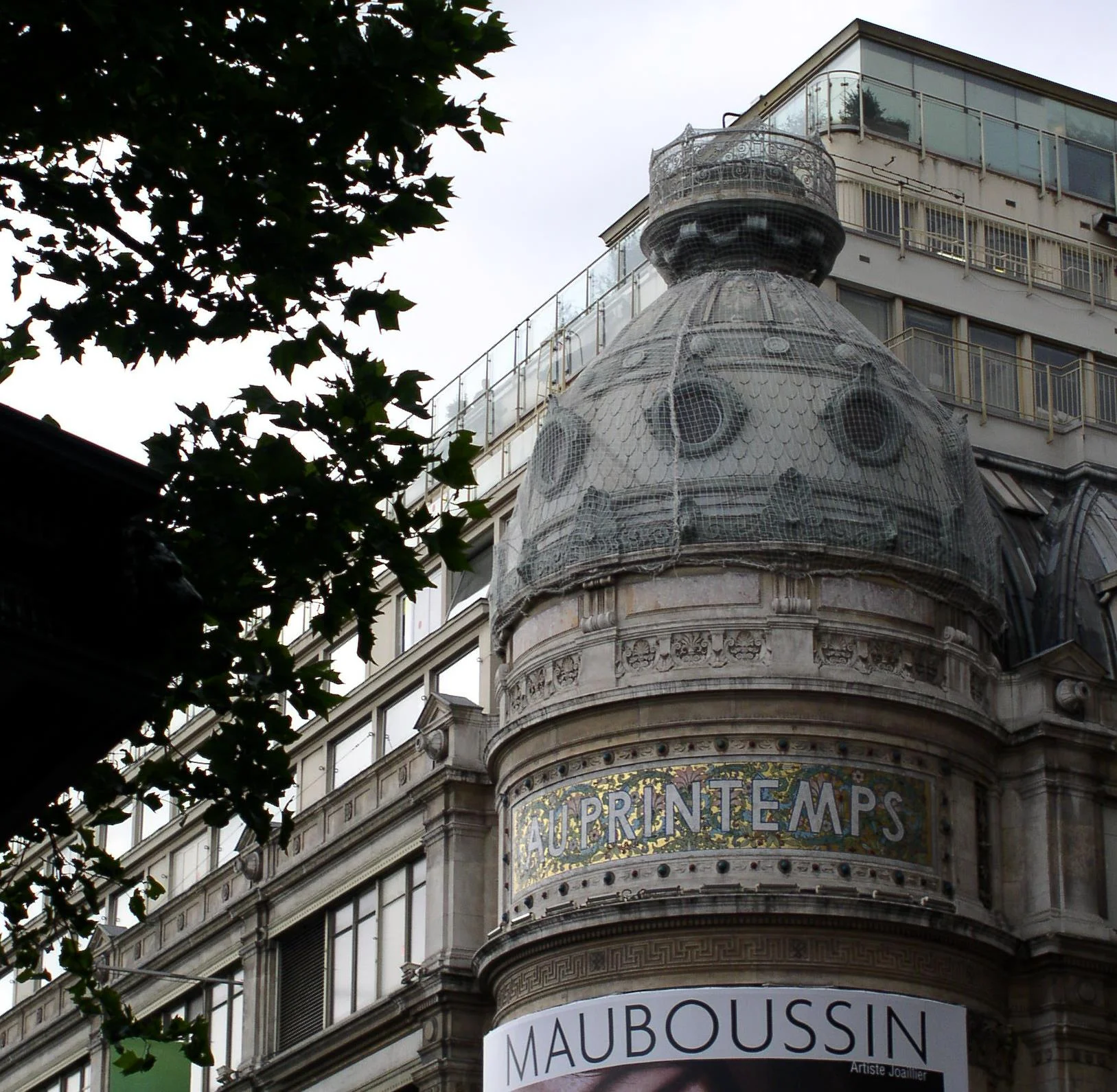 Printemps--one of Paris' large department stores