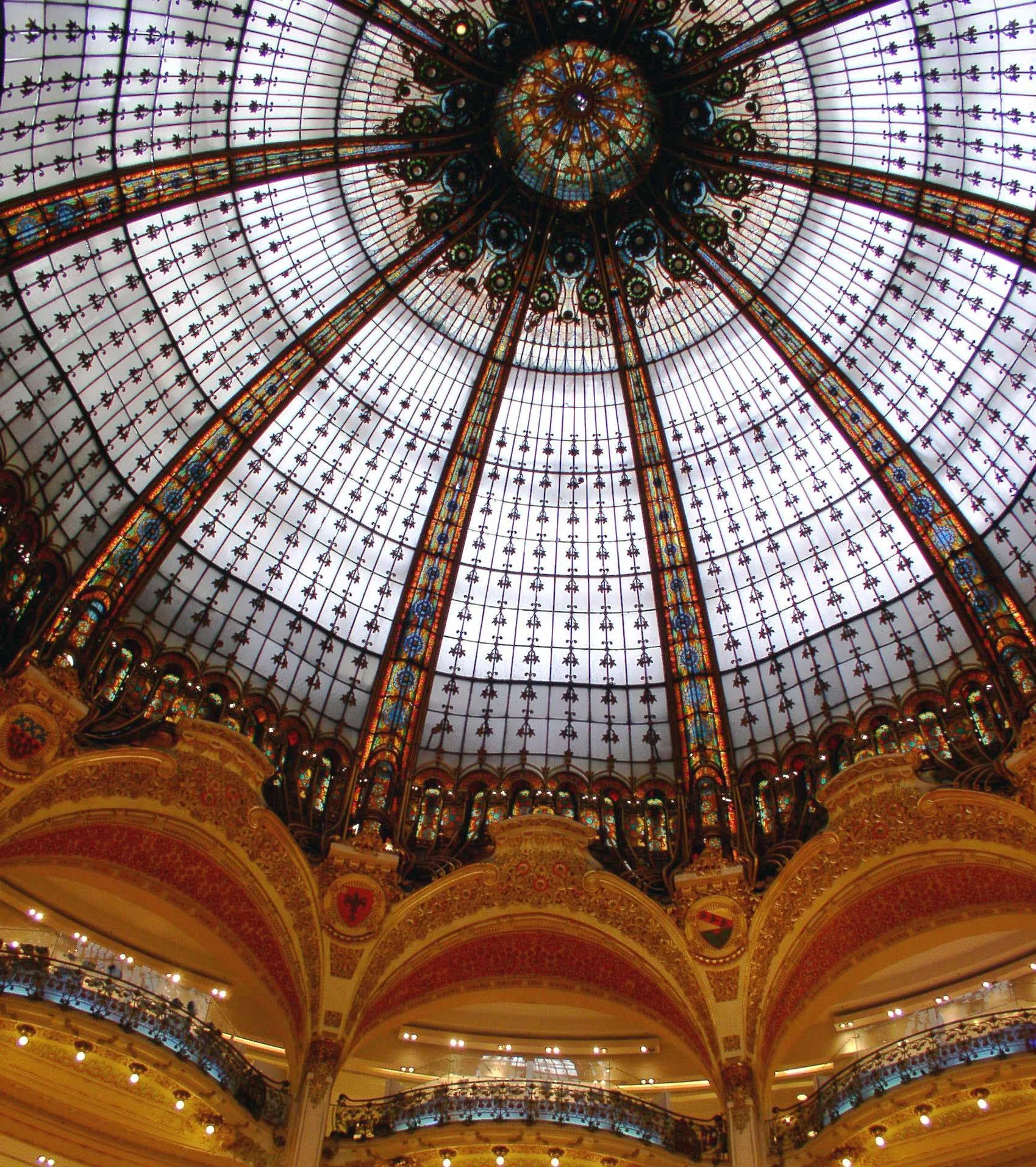 Galeries Lafayette--the most beautiful dept store anywhere