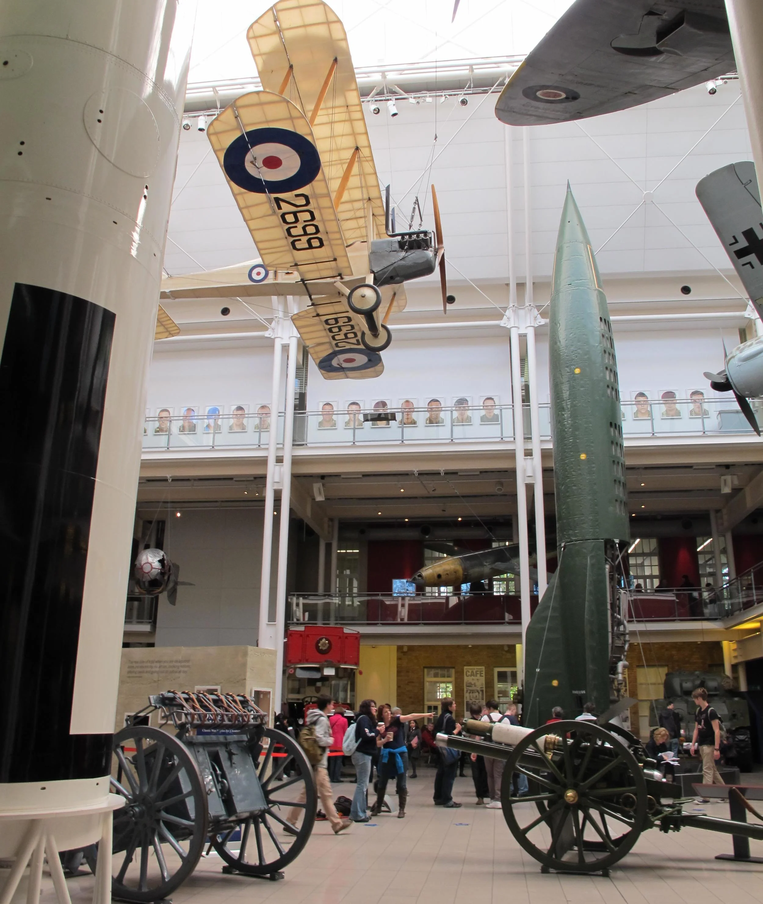 Imperial War Museum-lots of interesting interactive exhibits