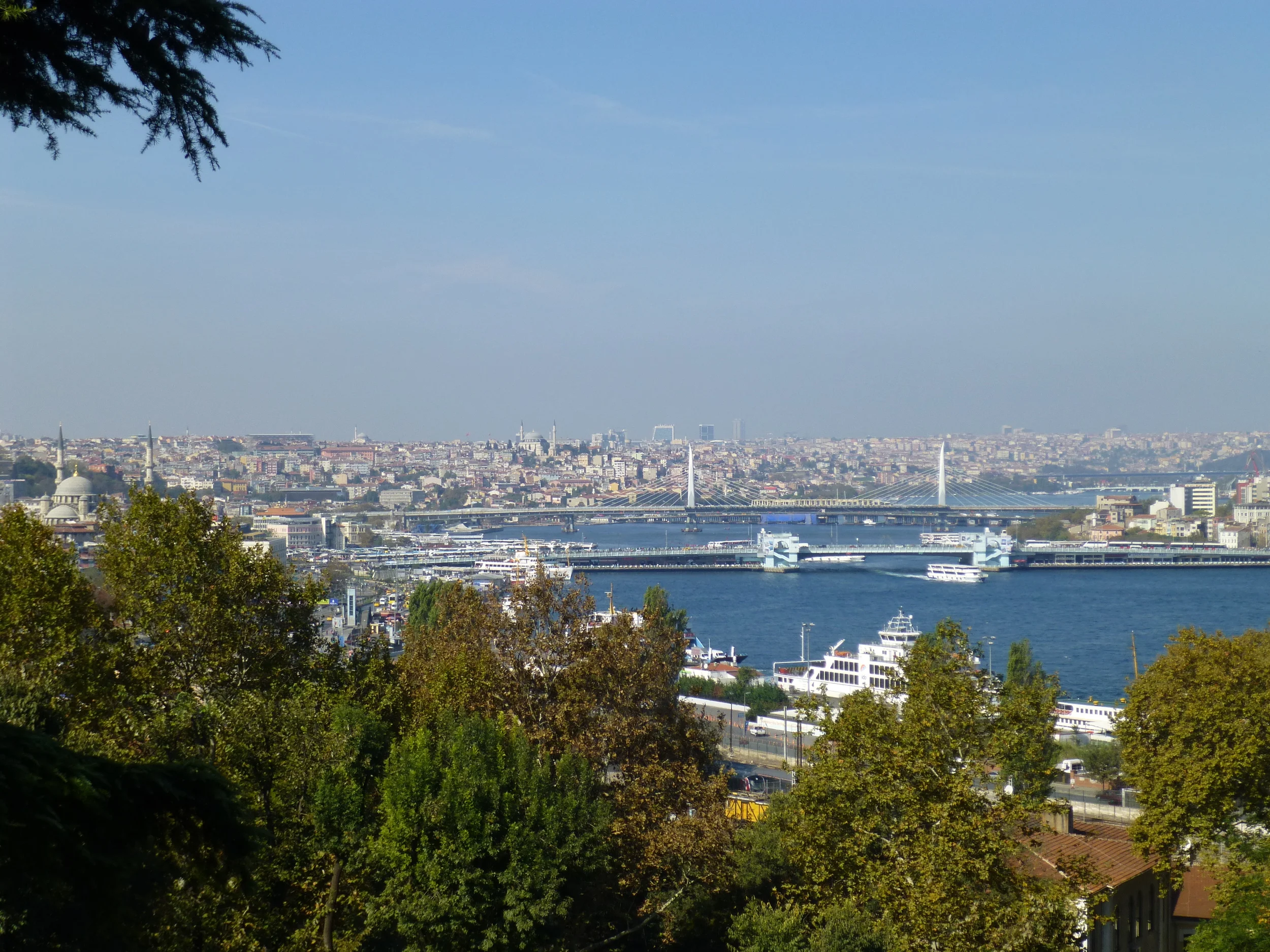68-view of bridges from Topkapi Palace.JPG