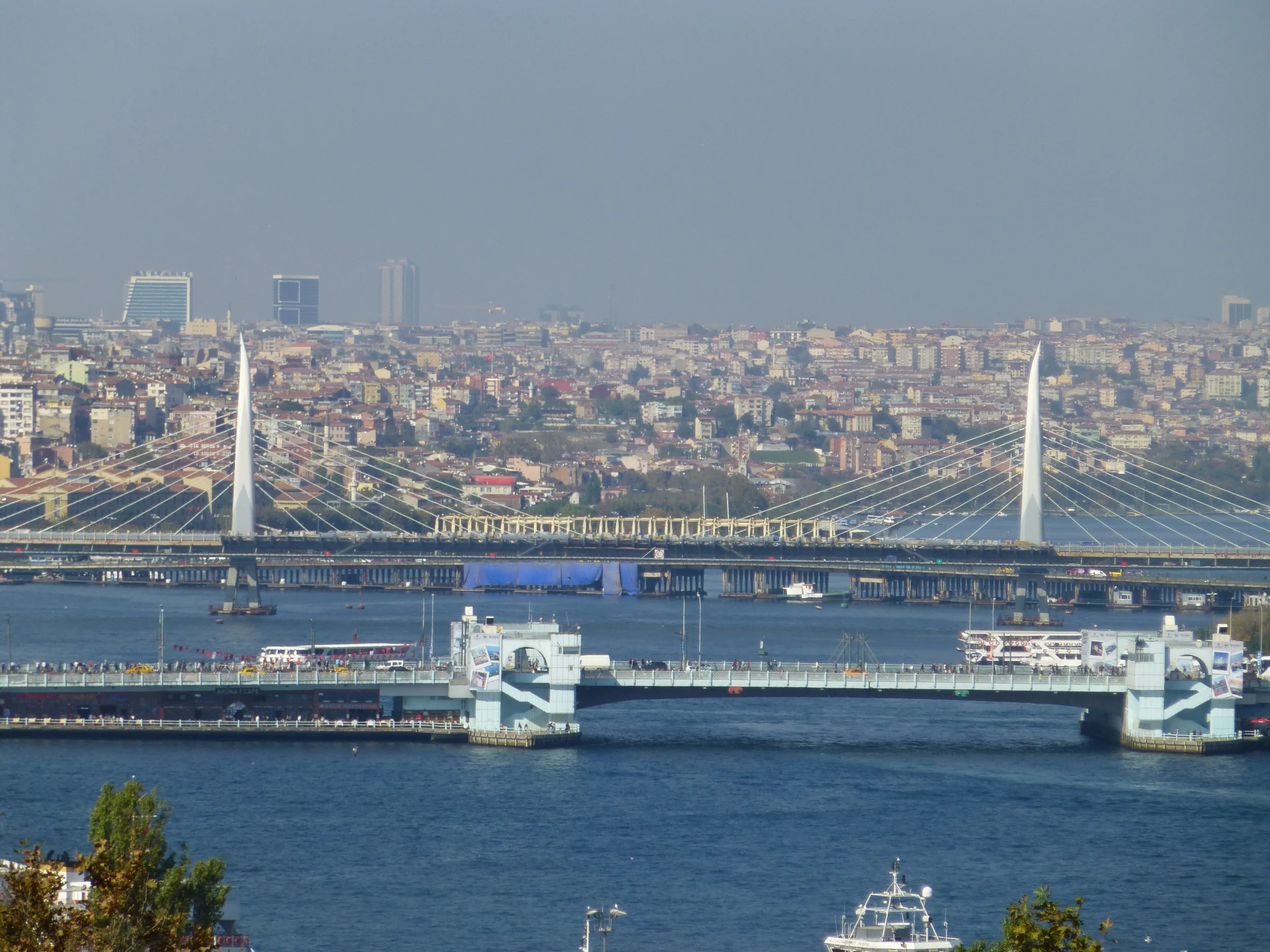 70-view of bridges across Bosphorus.JPG