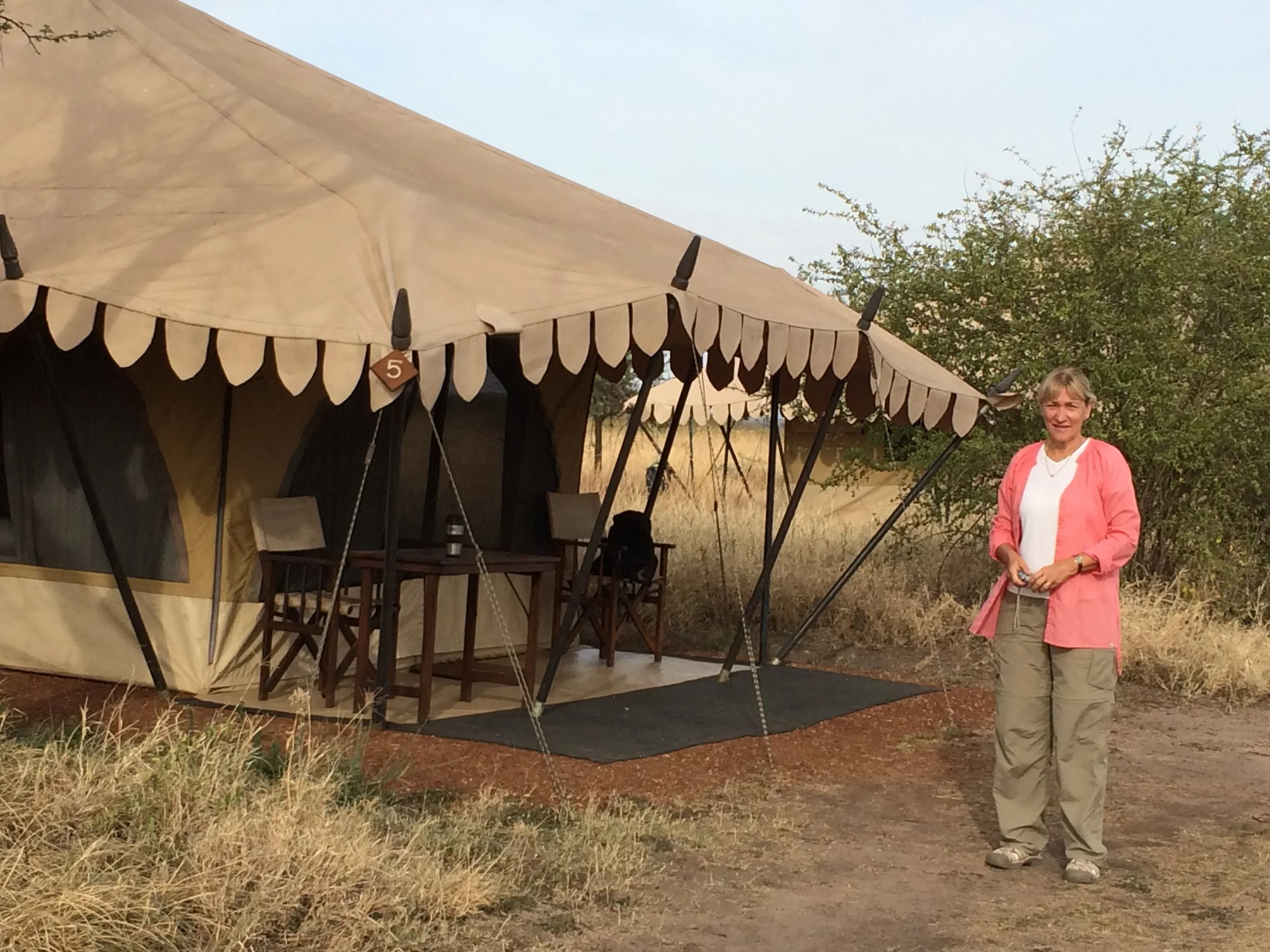  Our tents were extremely nice 