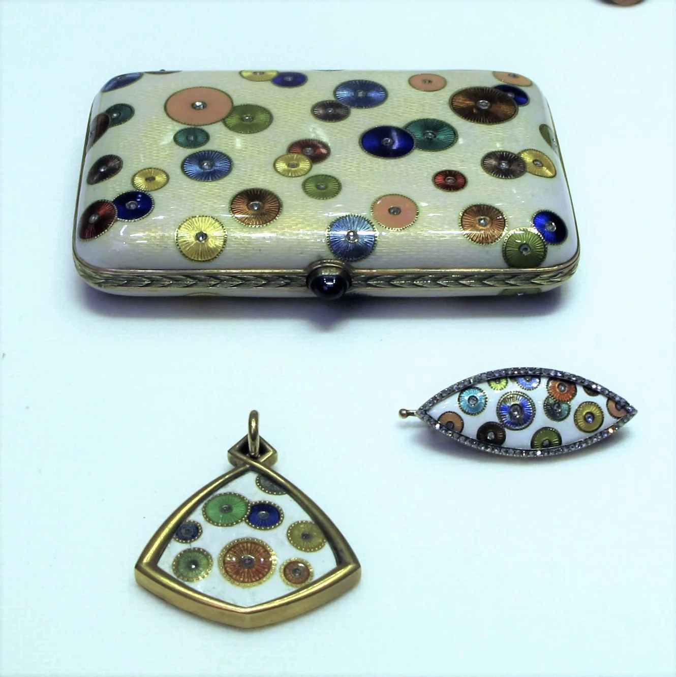  Faberge made many other gorgeous pieces in addition to the famous eggs. 