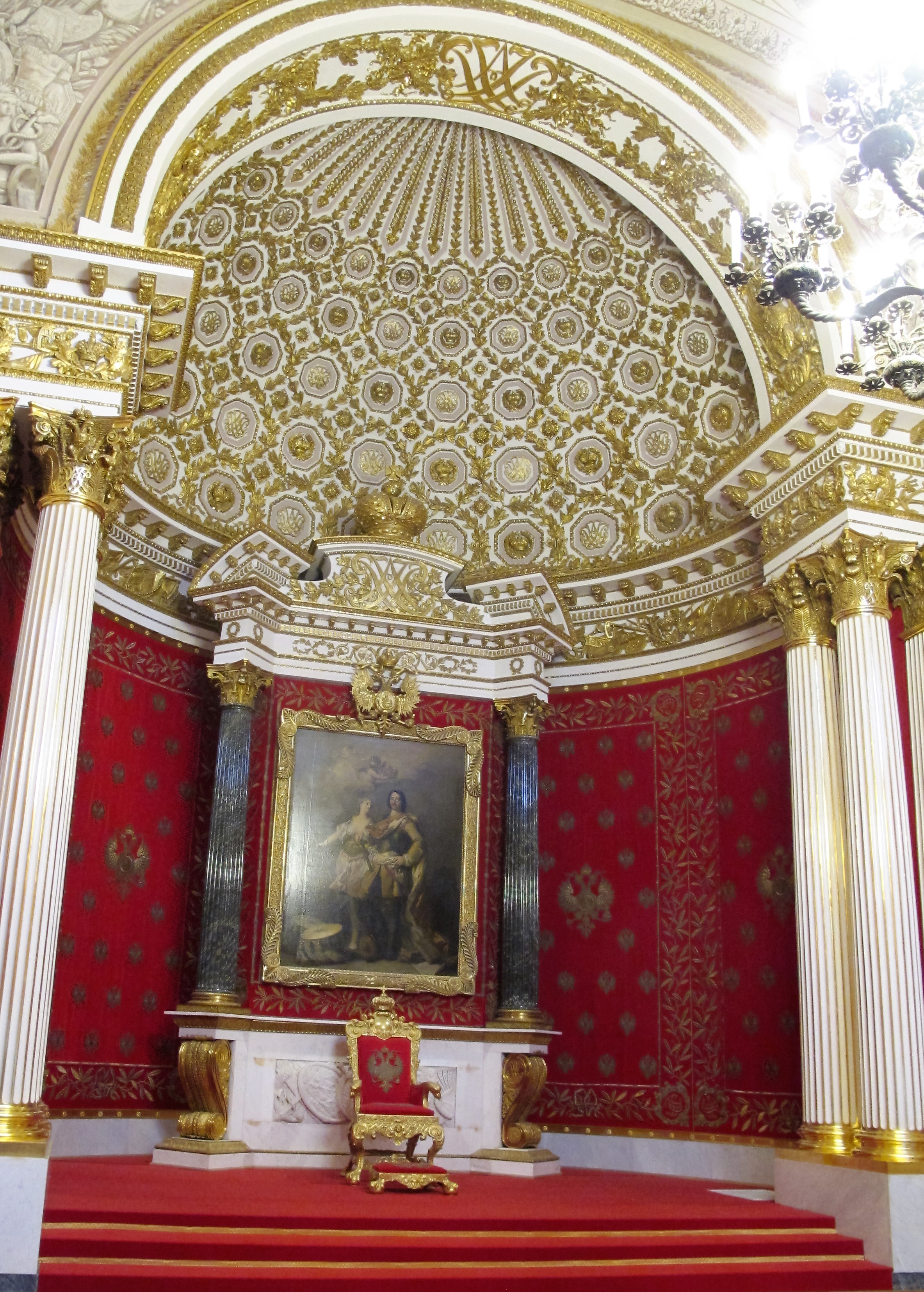  The Throne Room in the Hermitage 