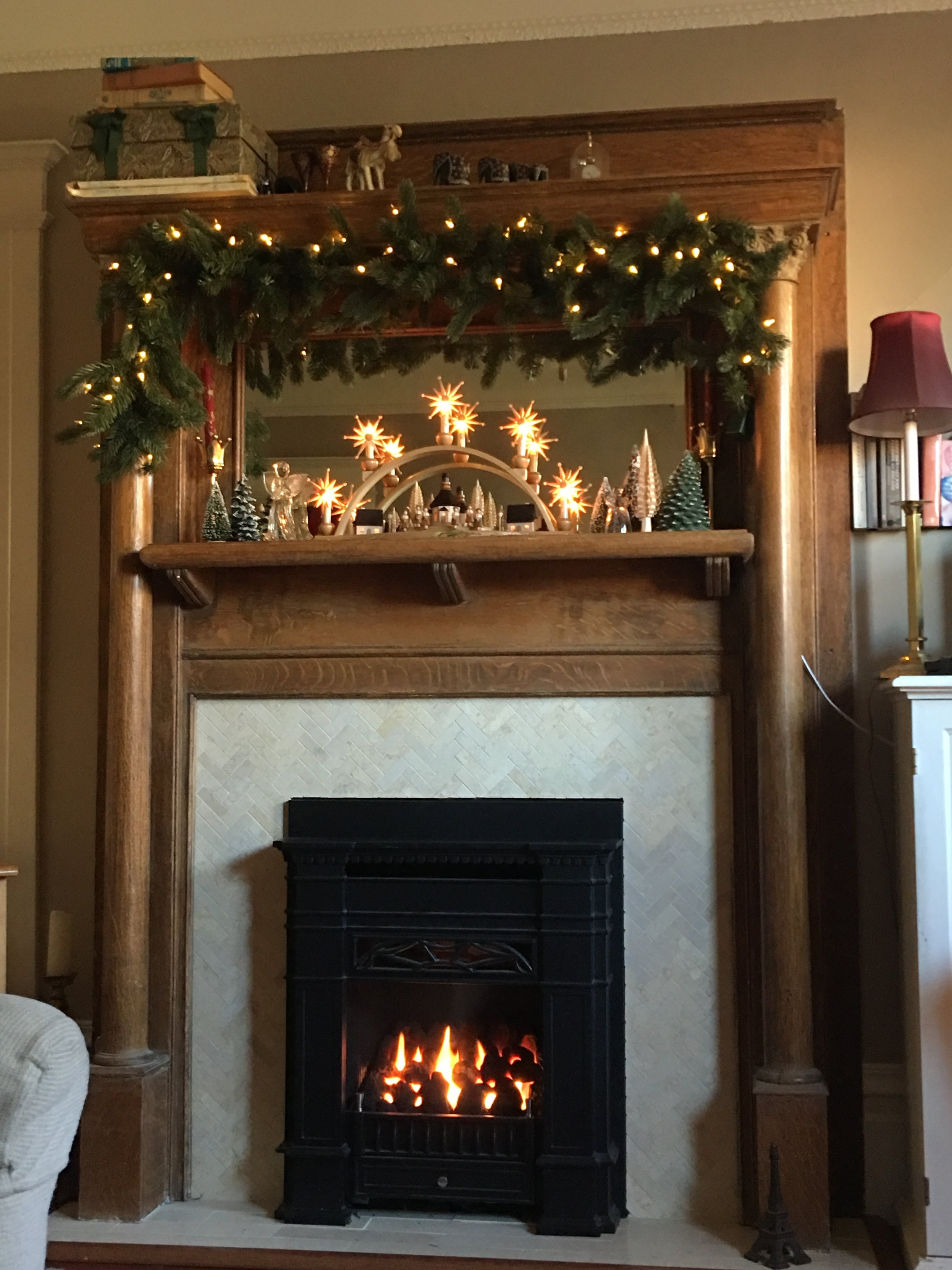  I used some of my inheritance from Mom to get the fireplace she always said I needed and she was right! 