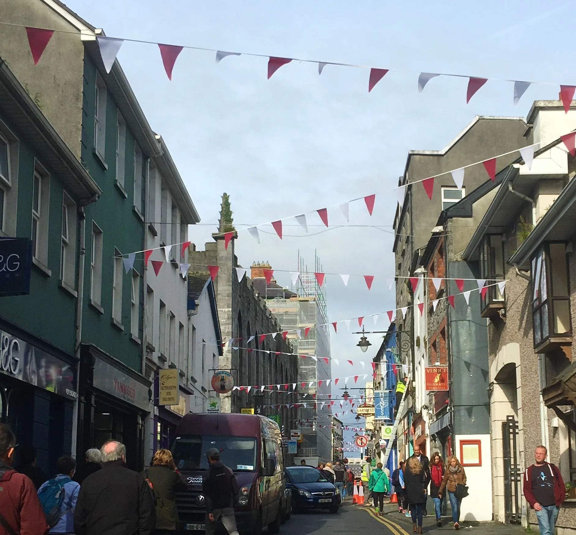  Galway was very festively decorated. 