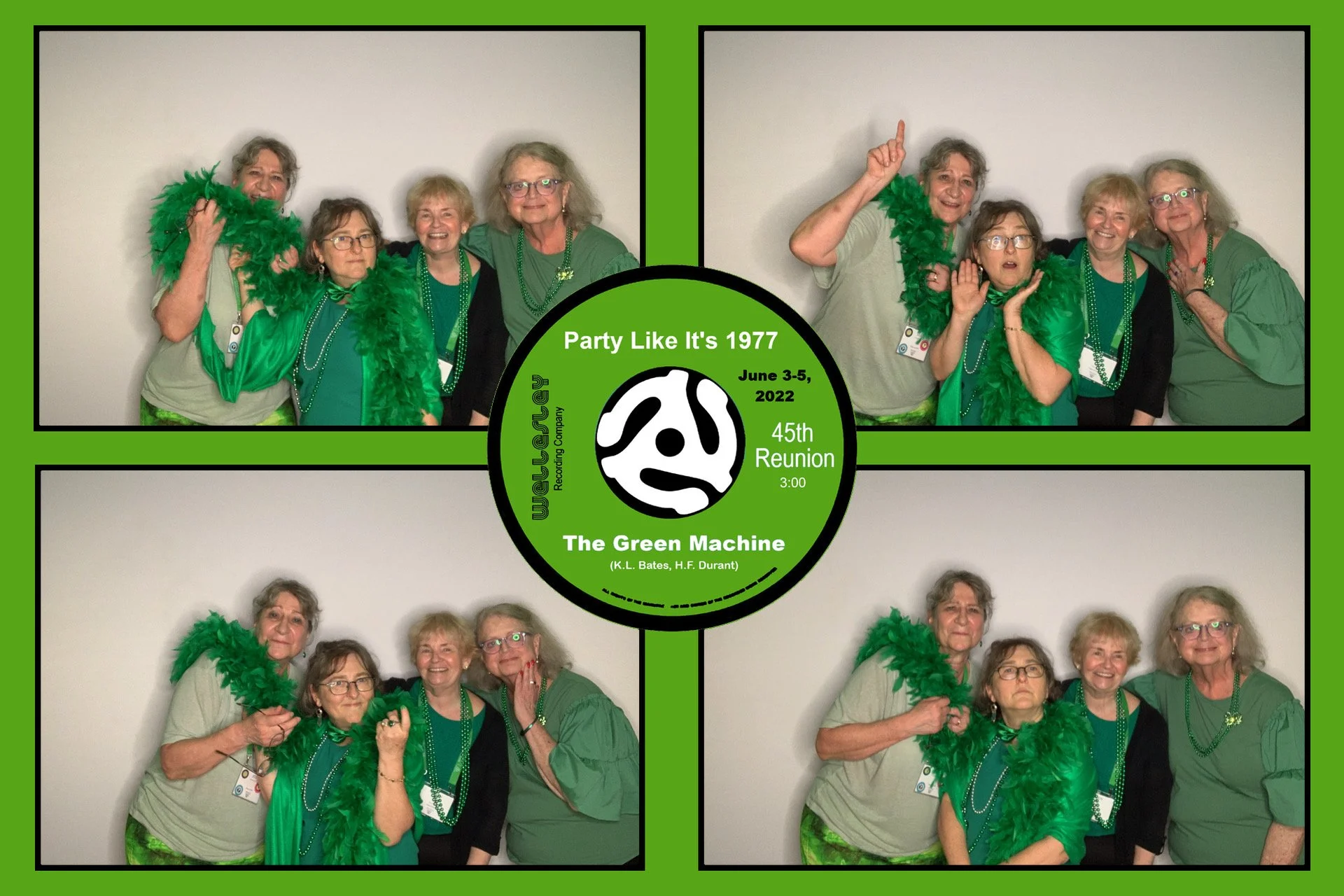  Our 45th Reunion was a great chance for Jill. Karen, Anne and me to get together for the first time in much too long. 