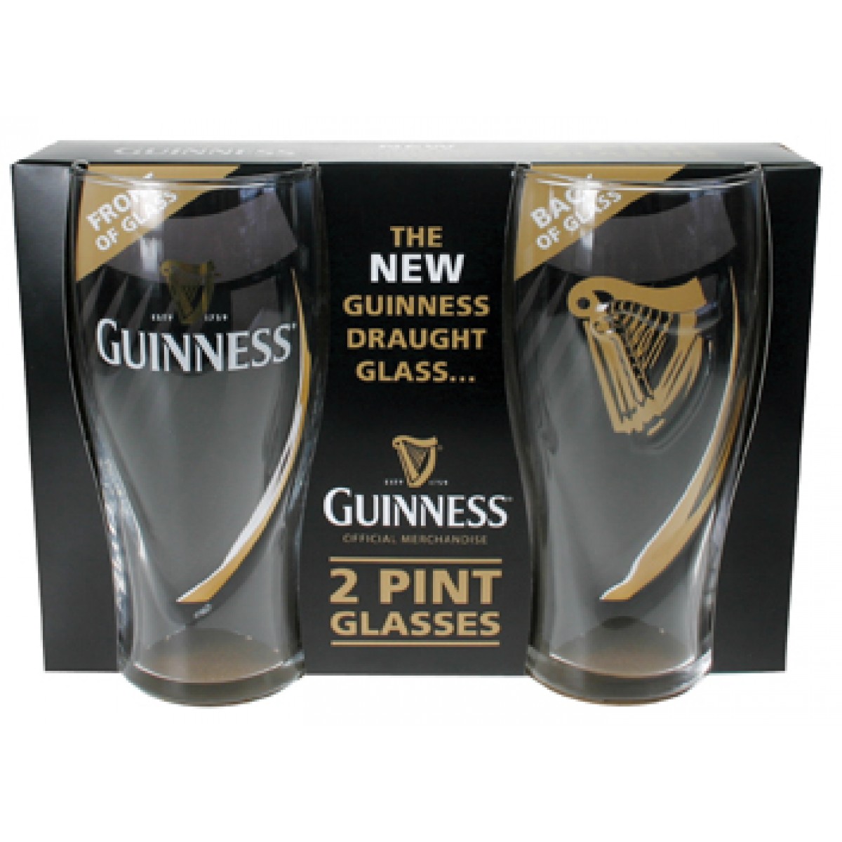 Sarah Maguire's Cottage Scents & GiftsGuinness Green Label Pint Glass Set
