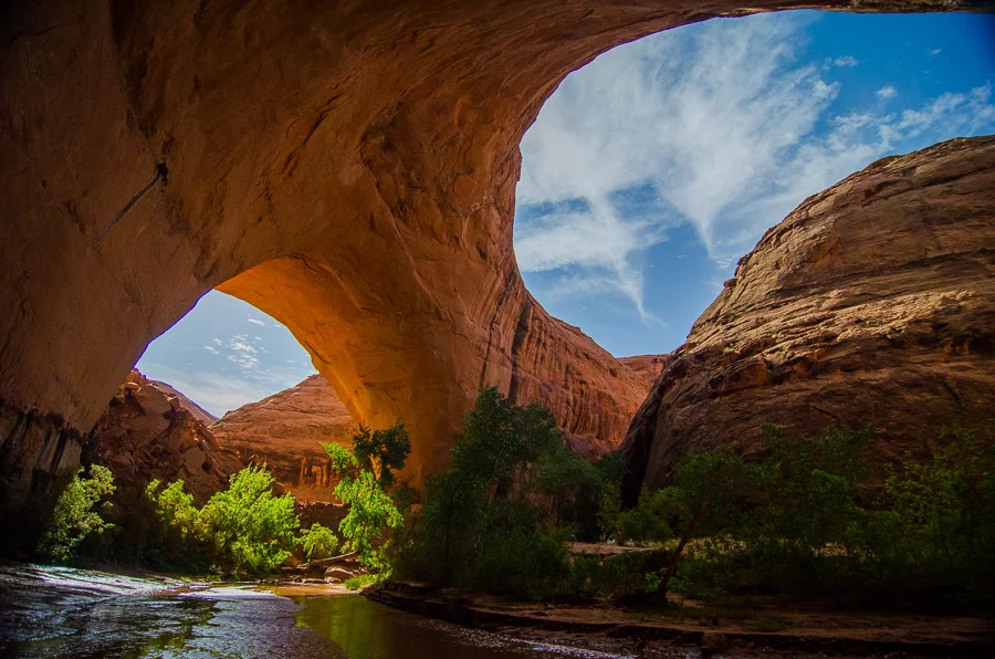 Jacob Hamblin's Arch, Coyote Gulch.