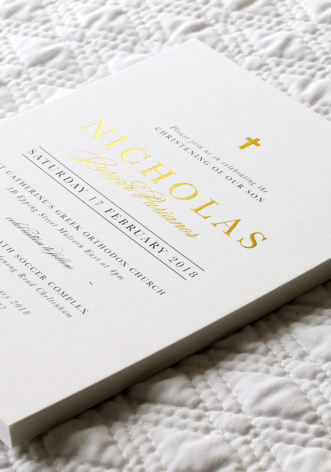 Christening, Baptism, Birthday Invitations