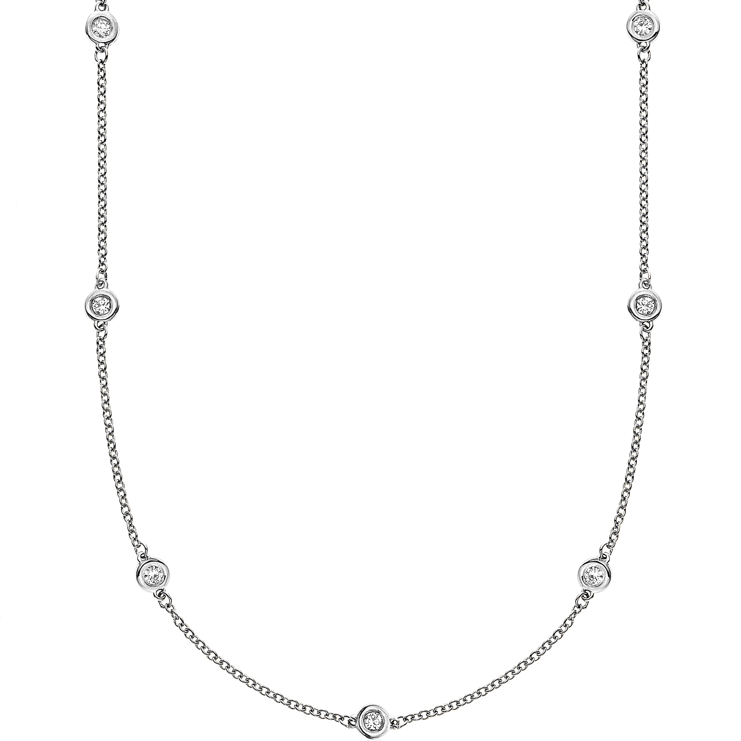 Endless Black Diamond Necklace — Iz&Co.