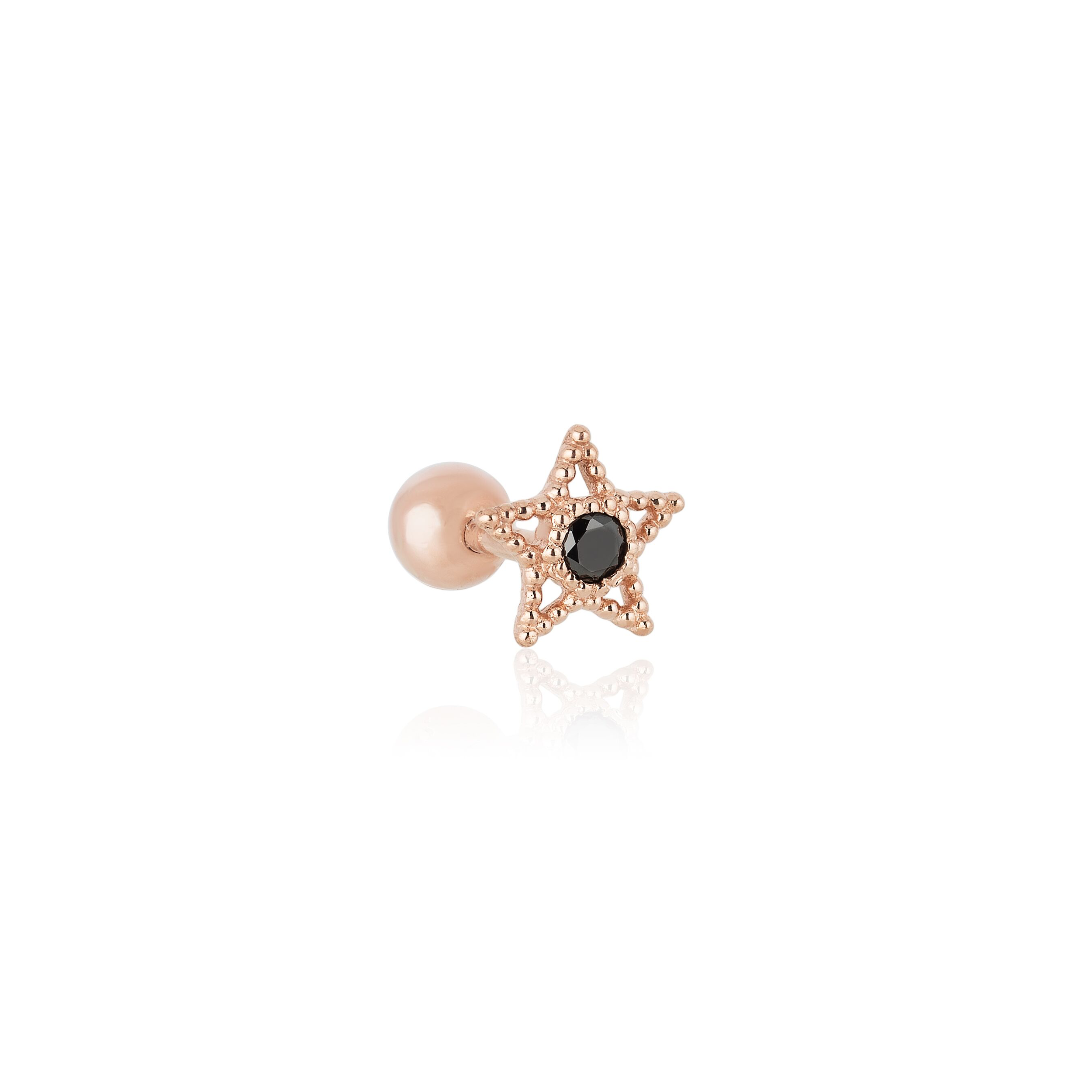 Luxury Cute Round Black Stone Stud Earrings Vintage Fashion Gold/Black/Rose  Gold/Silver Color Earrings For Women Wedding Jewelry - AliExpress