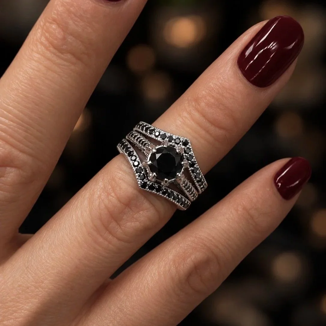 Ornate+Black+Stone+Ring+on+Burgundy+Manicure.jpg