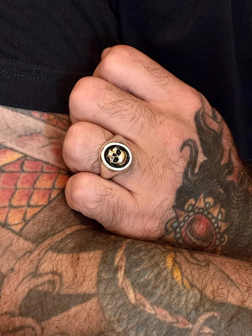 The Signature Skull Signet (Large) — Iz&Co.