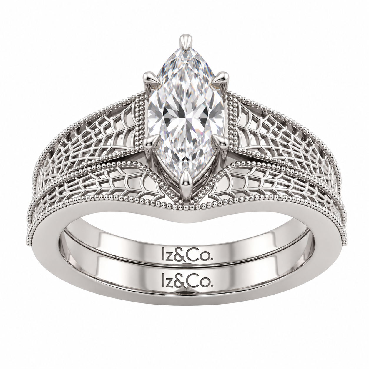 Marquise Filigree Ring Set Render.png