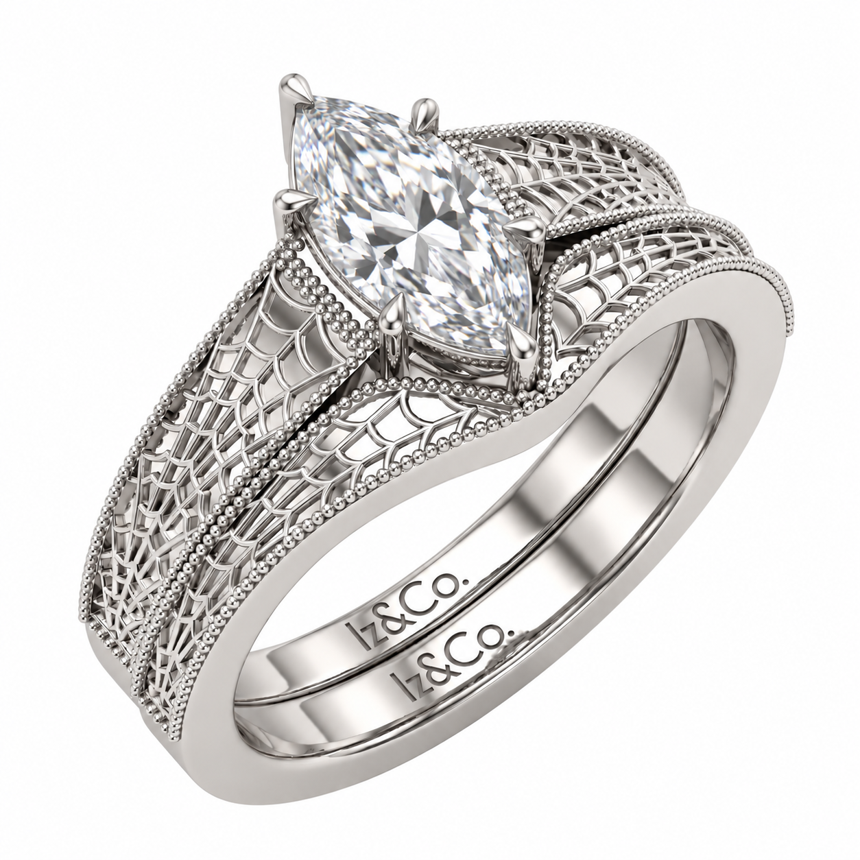 Platinum Marquise Filigree Ring Render.png