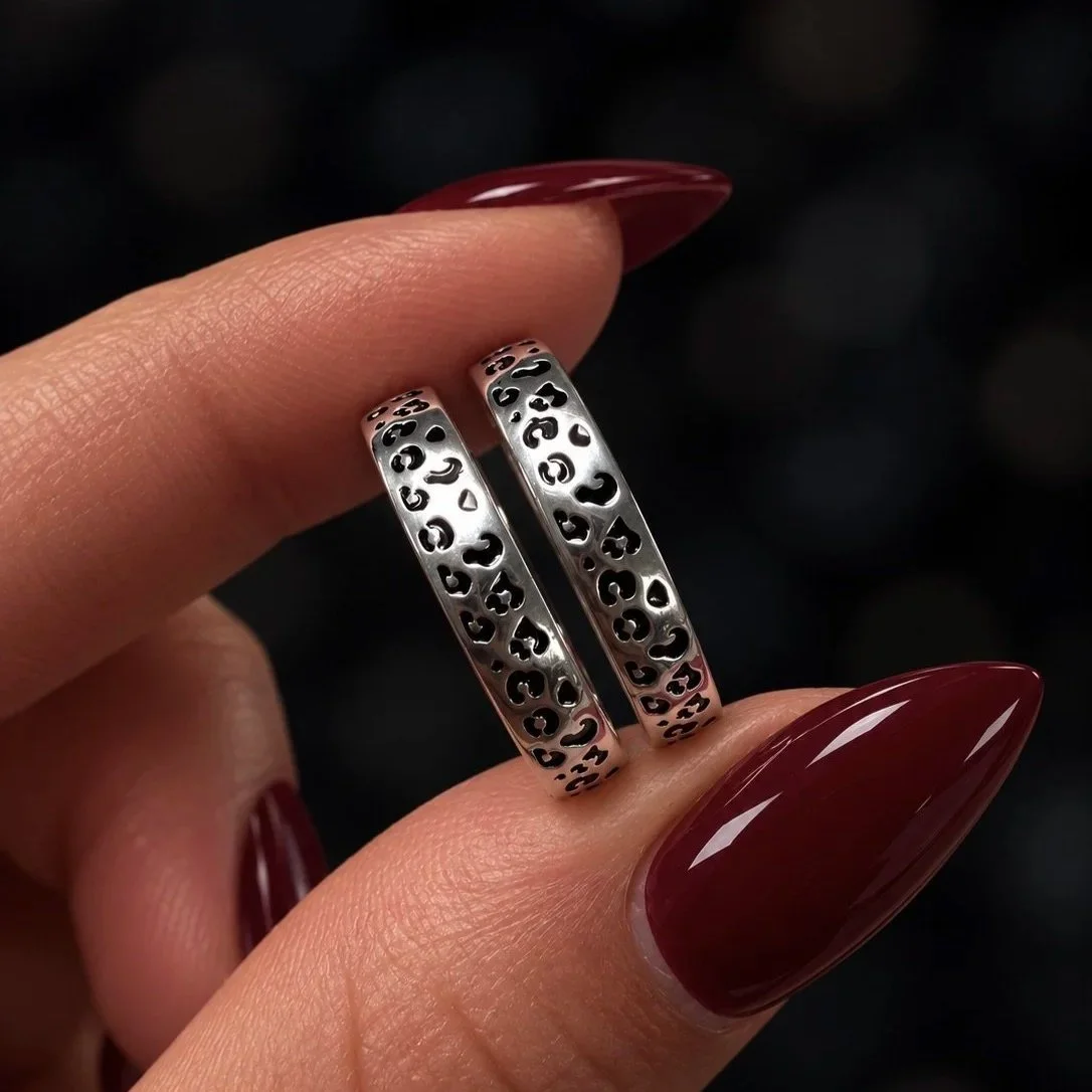 Leopard-Print+Silver+Hoops+and+Burgundy+Nails.jpg