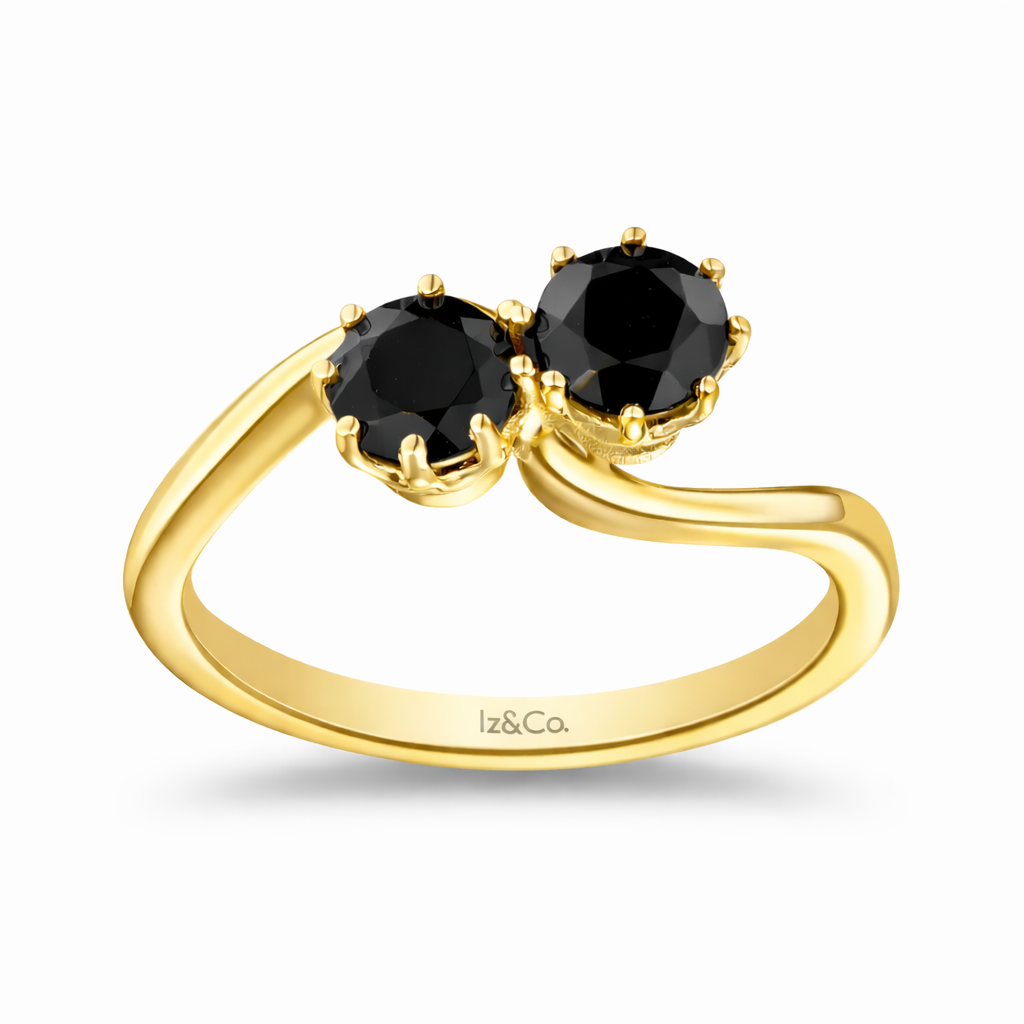 Elegant bypass ring with black diamonds.png (Copy) (Copy)