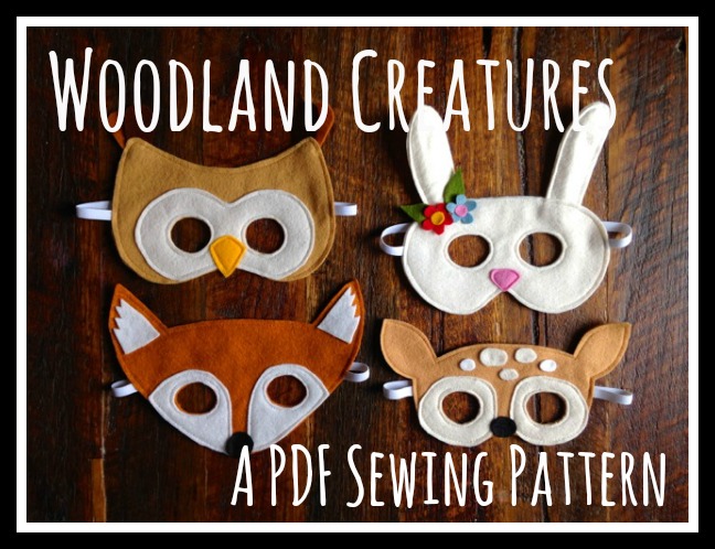 Woodland Creatures PDF Sewing Pattern