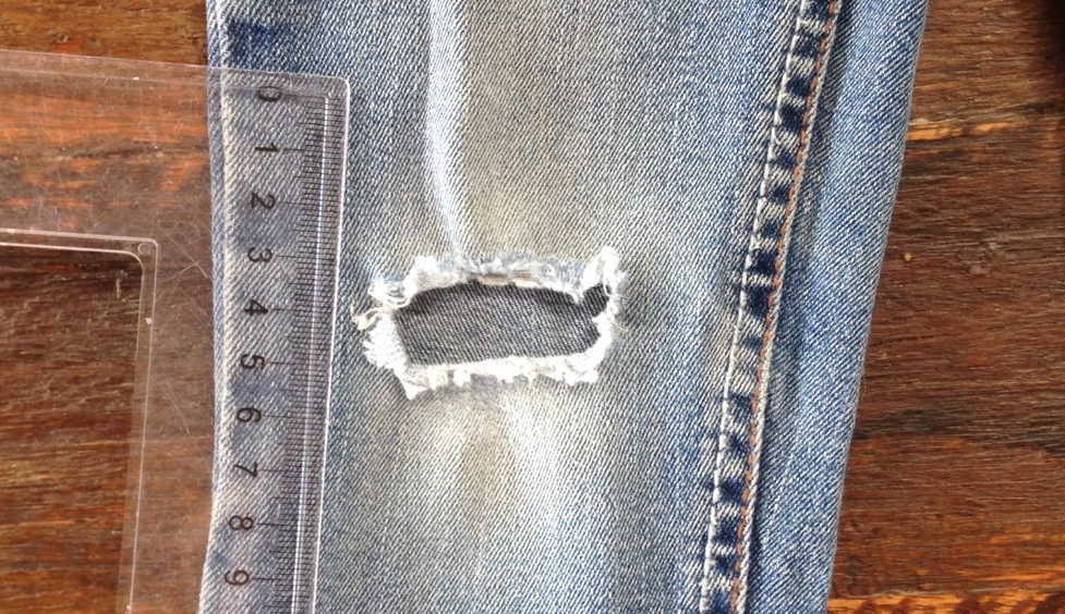 Restyle Knee Patches Jeans 10 cm x 9 cm Iron-On (2 pieces) 