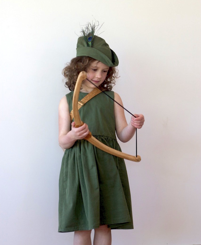 Details about   Brand New Miss Robin Hood Tween Costume 