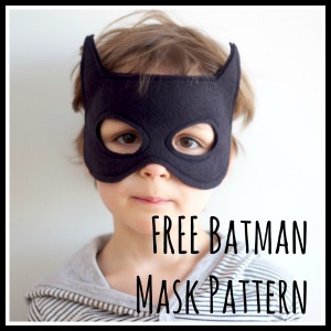 A Free Batman Mask Pattern