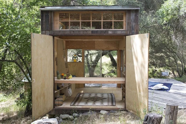 Self-made "Cabin" in Topanga, California