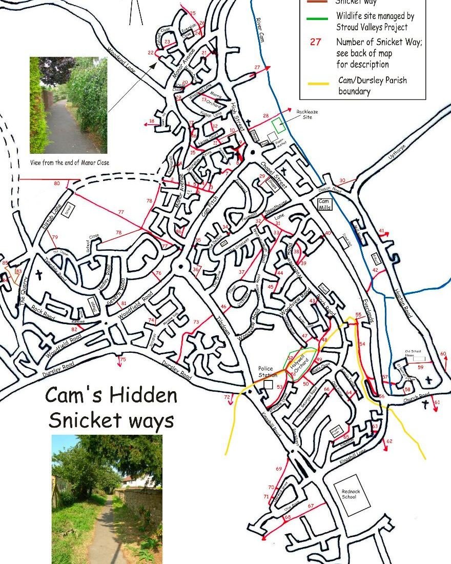 Ooh is there a more delightful word than Snickets? 

Here's a lovely sounding job for a map loving artist to create a user-friendly map of Cam parish. They would like an artist to create a map detailing the snicket ways, local play areas, recreationa