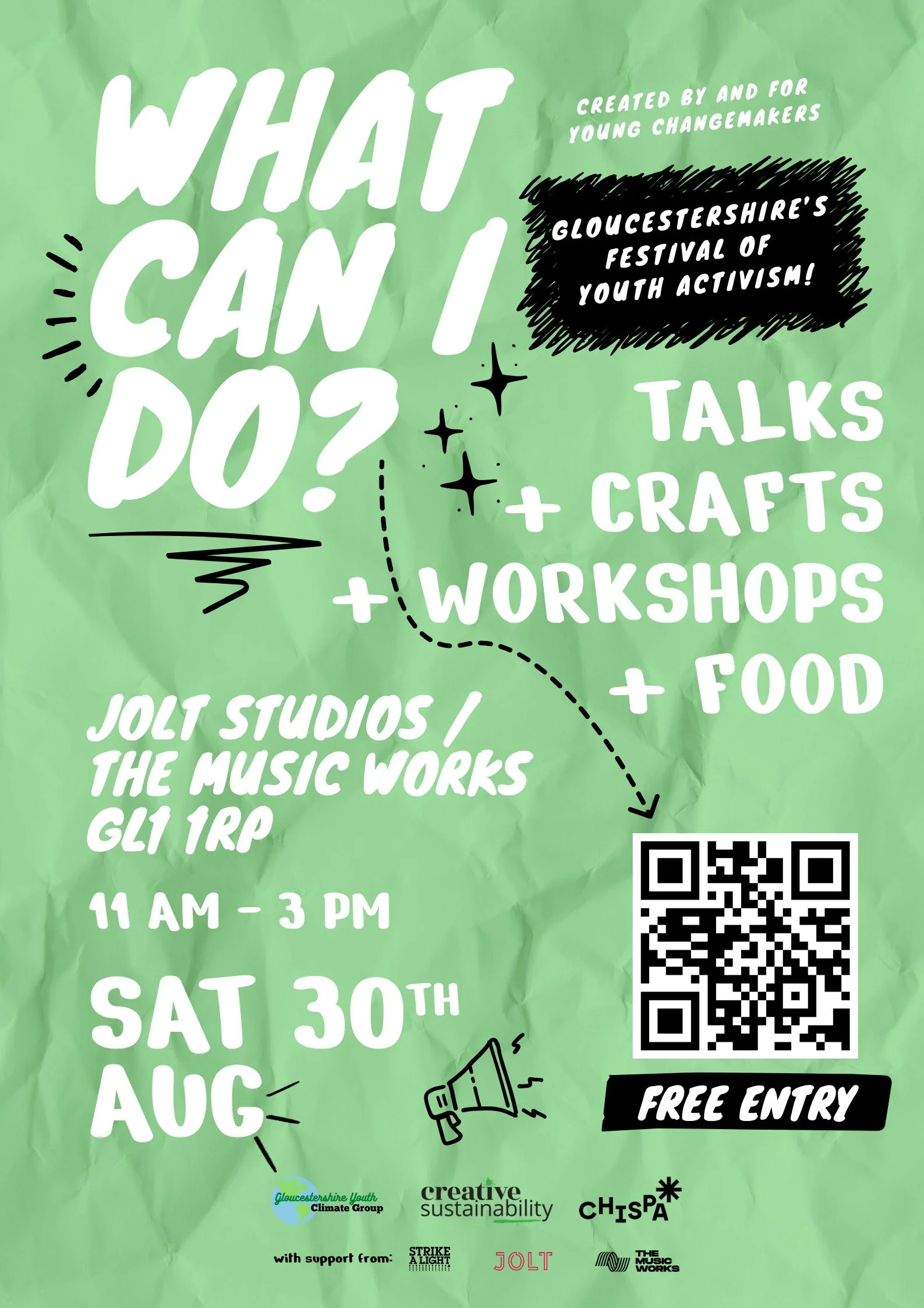 What Can I Do? Gloucestershire’s Festival of Youth Activism