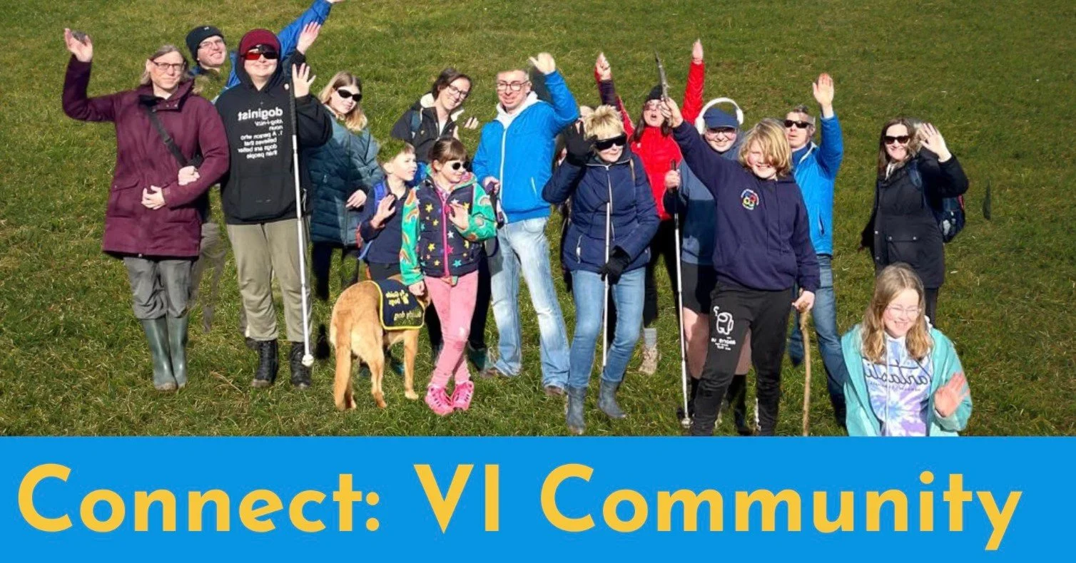 Enjoy being outdoors and meeting new people?

Join in with a day of creative connection for the VI community brought to you by @hookandloopcollective. Walk together, chat, get creative and enjoy good food!

For adults, children and families who are b
