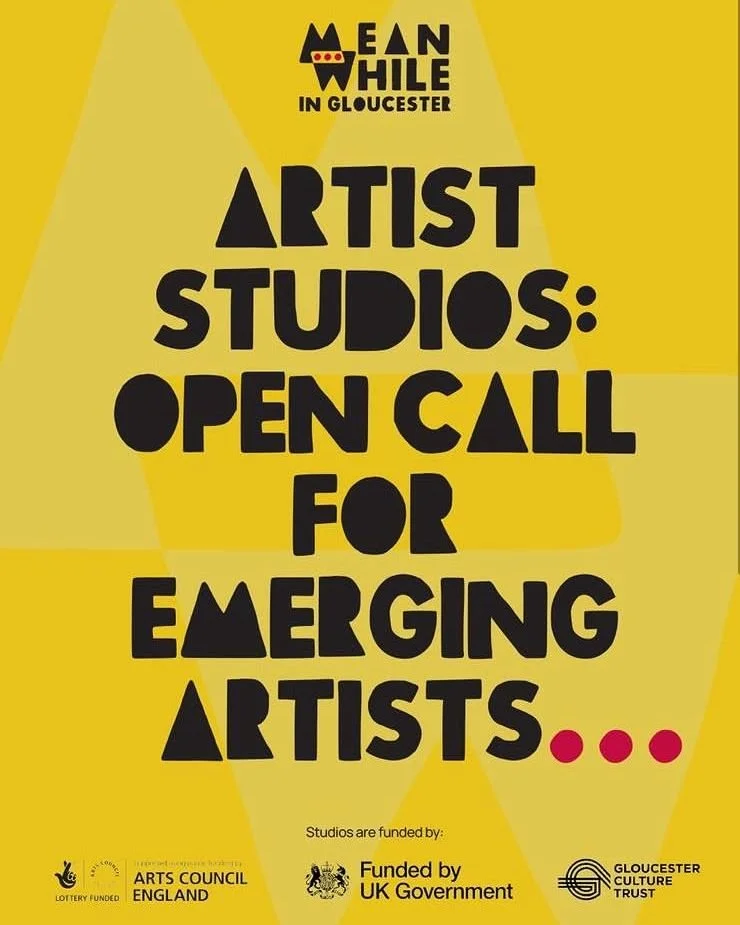ARTIST STUDIO OPEN CALL!

@gasprojectsglos have two studio spaces to offer to two emerging artists as part of Meanwhile in Gloucester, including mentoring from the brilliant GASP team, a &pound;1,000 stipend and the opportunity to be part of a suppor