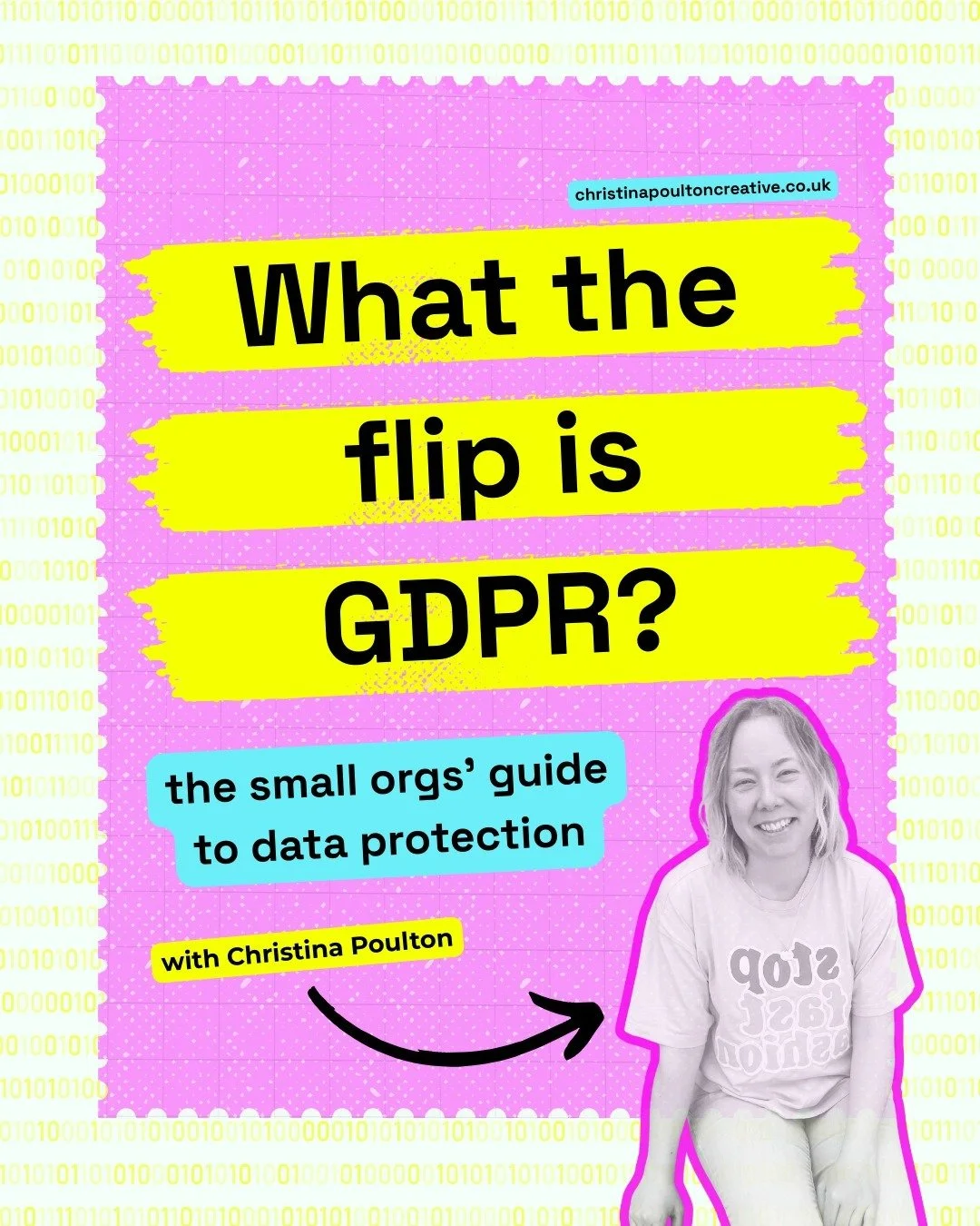 Do you run a small organisation?

If you have a mailing list... 
If you hold contact details for participants or people you support... 
If you have spreadsheets full of names and emails for different events...
If you hold people&rsquo;s personal data