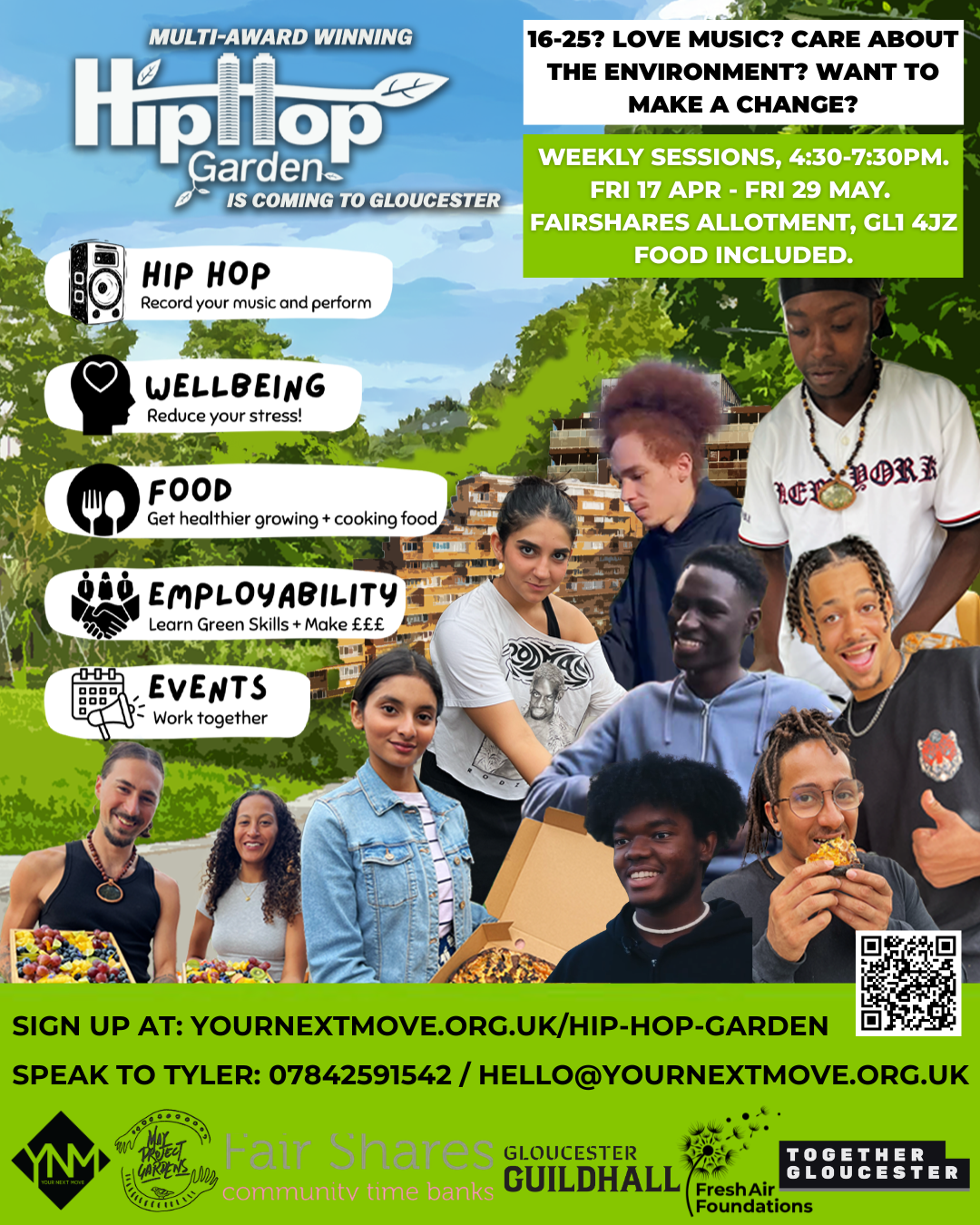 Hip Hop Garden in Gloucester returns! 