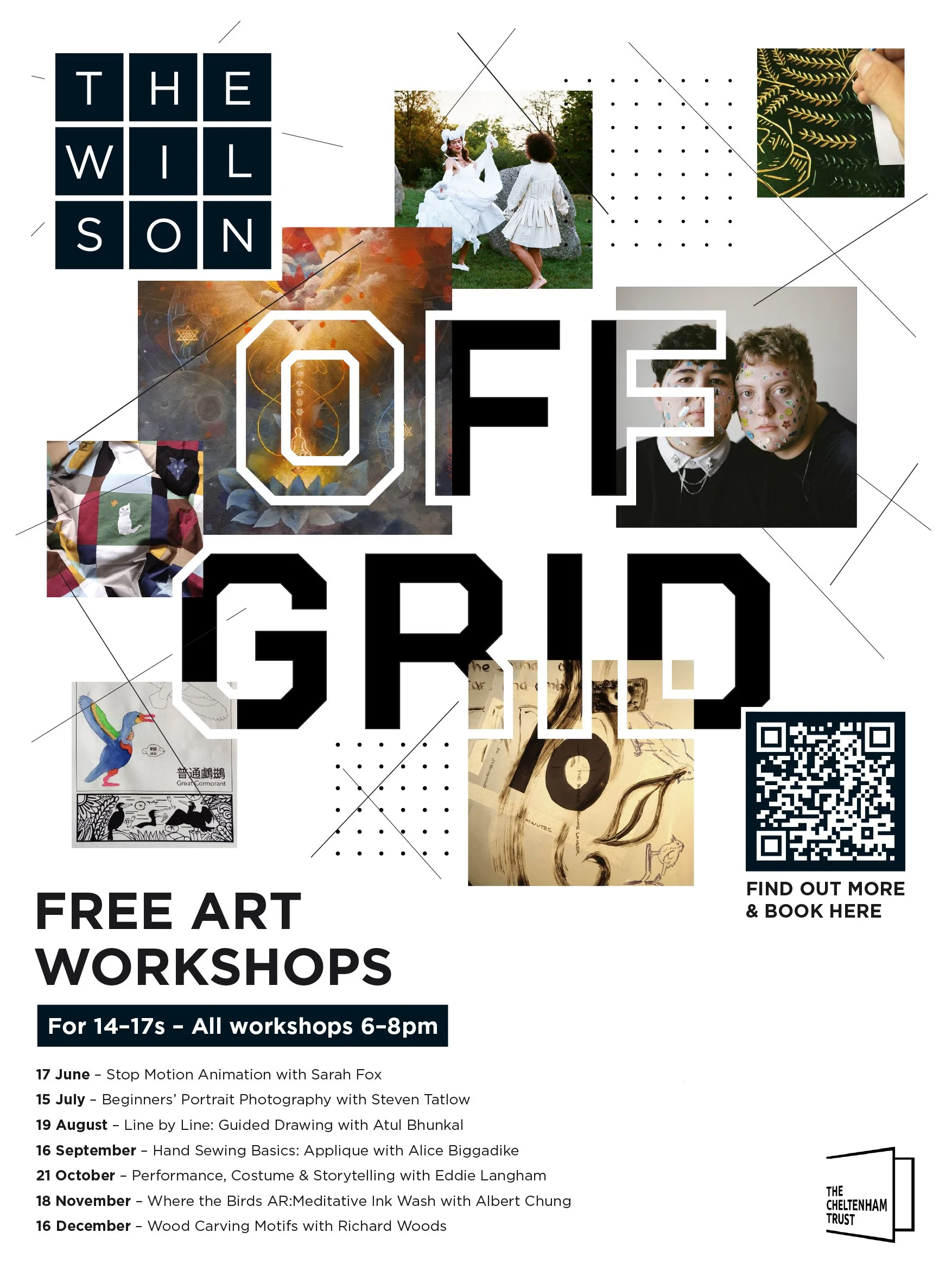 OFF GRID: Free art workshops for 14 to 17s