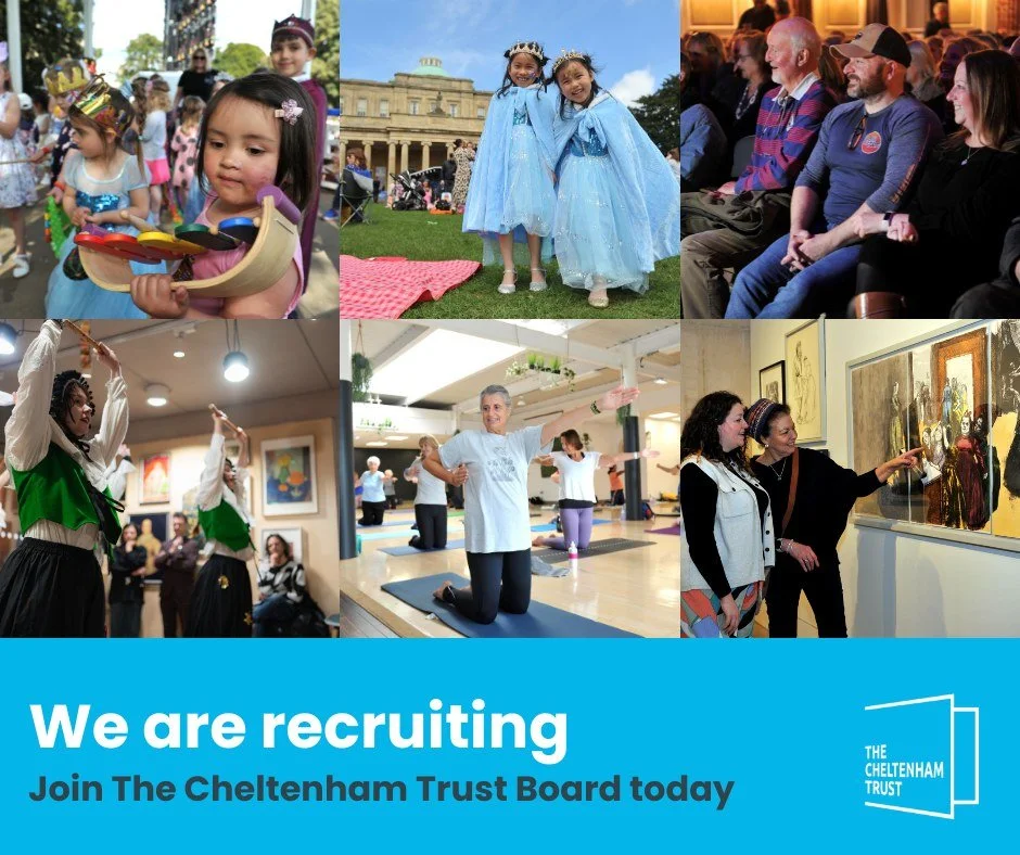 Image Credit: The Cheltenham TrustTrustee vacancy - Join the Board at The Cheltenham Trust

The Cheltenham Trust  cares for some of Cheltenham&rsquo;s most loved venues, including Cheltenham Town Hall, Pittville Pump Room, The Wilson Art Gallery and 