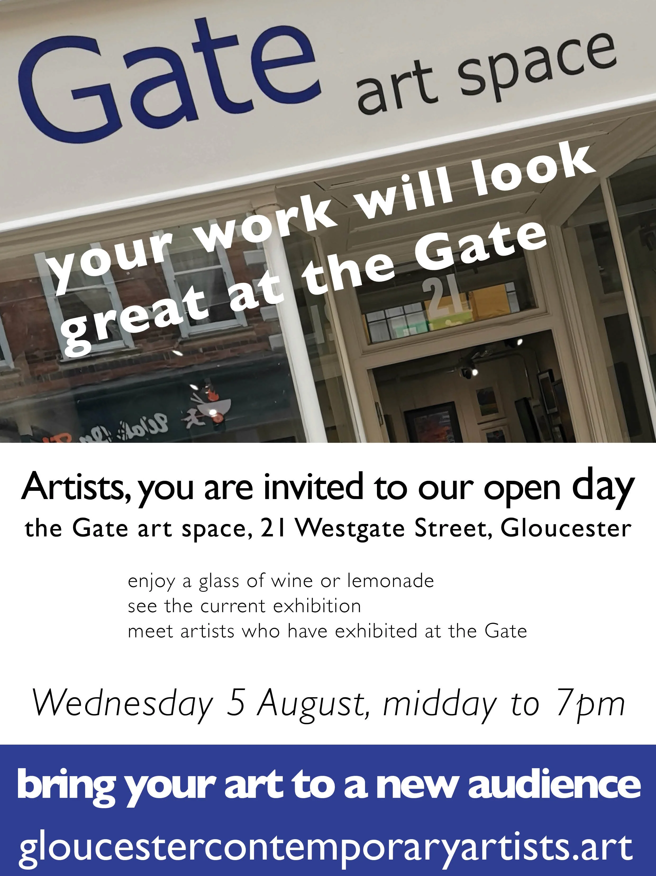 Calling all artists! Help us fill the Gate with art in 2027