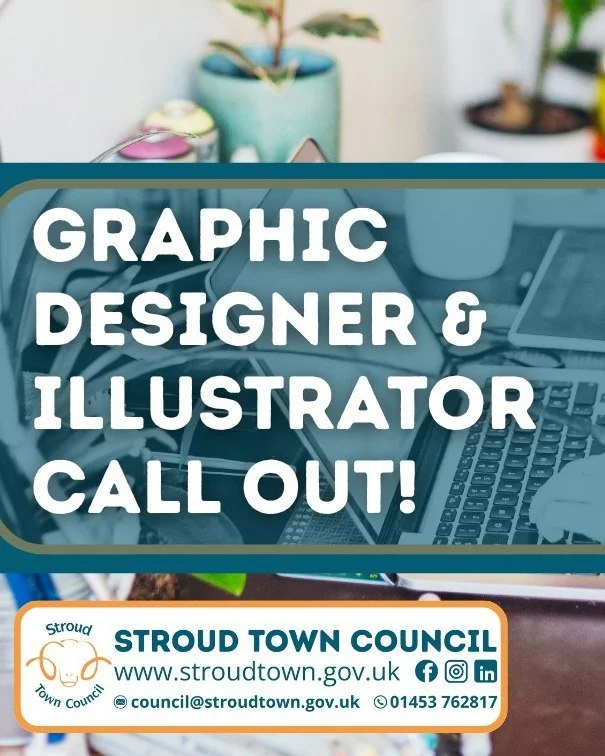 📣 Illustrators and designers - JOB OPPORTUNITY!

Stroud Town Council is looking for a graphic designer and illustrator &ndash; or a collaborative duo &ndash; to create a new community information board for Paganhill. This project is part of a wider 