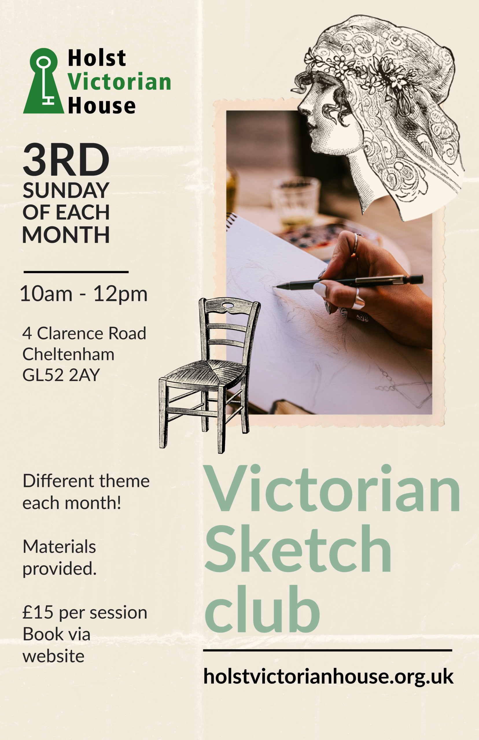Victorian Sketch Club: Harvest in the Victorian kitchen