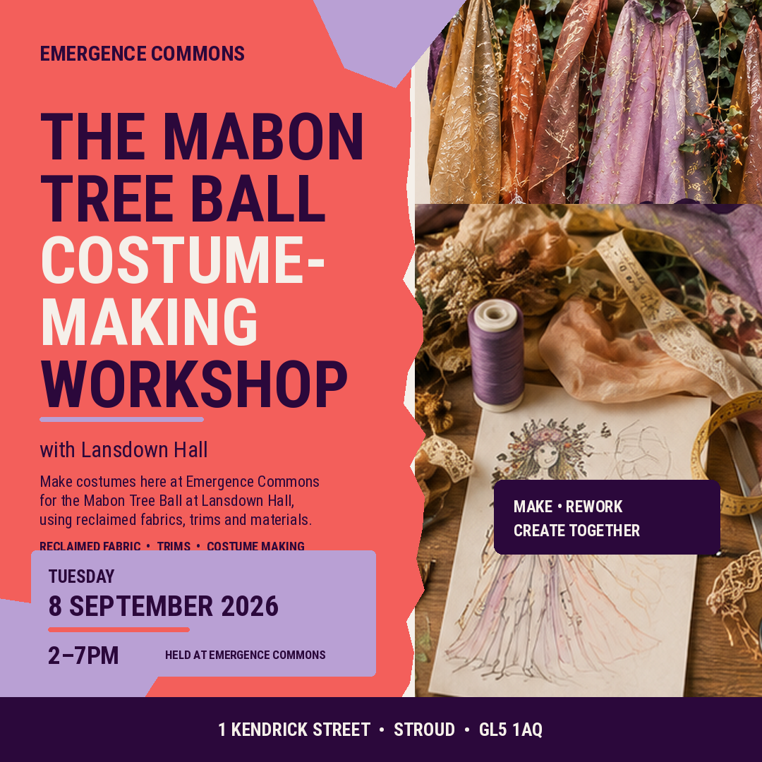 The Mabon Tree Ball – Costume-Making Workshop with Lansdown Hall