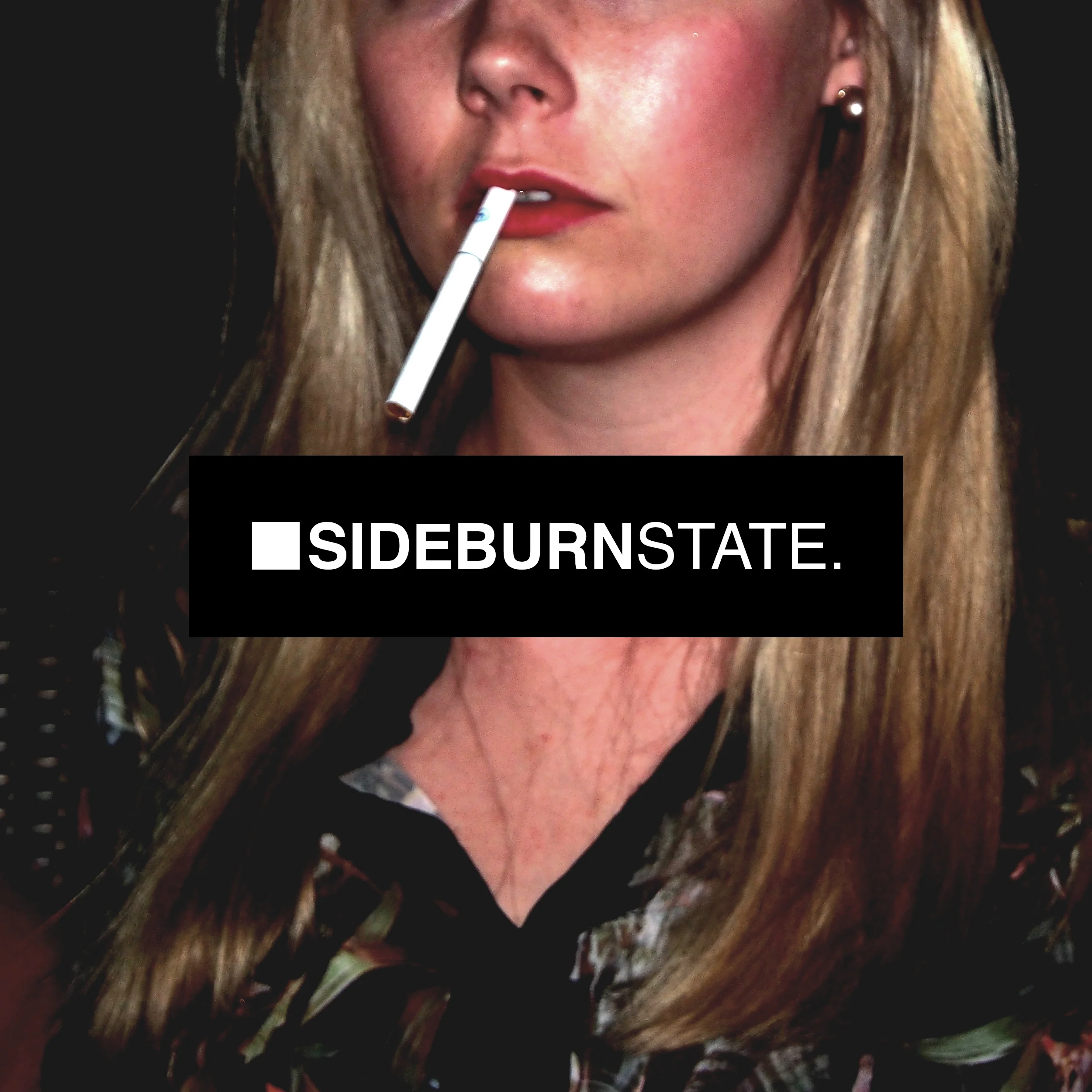 SIDEBRURNstate logo & cover.
