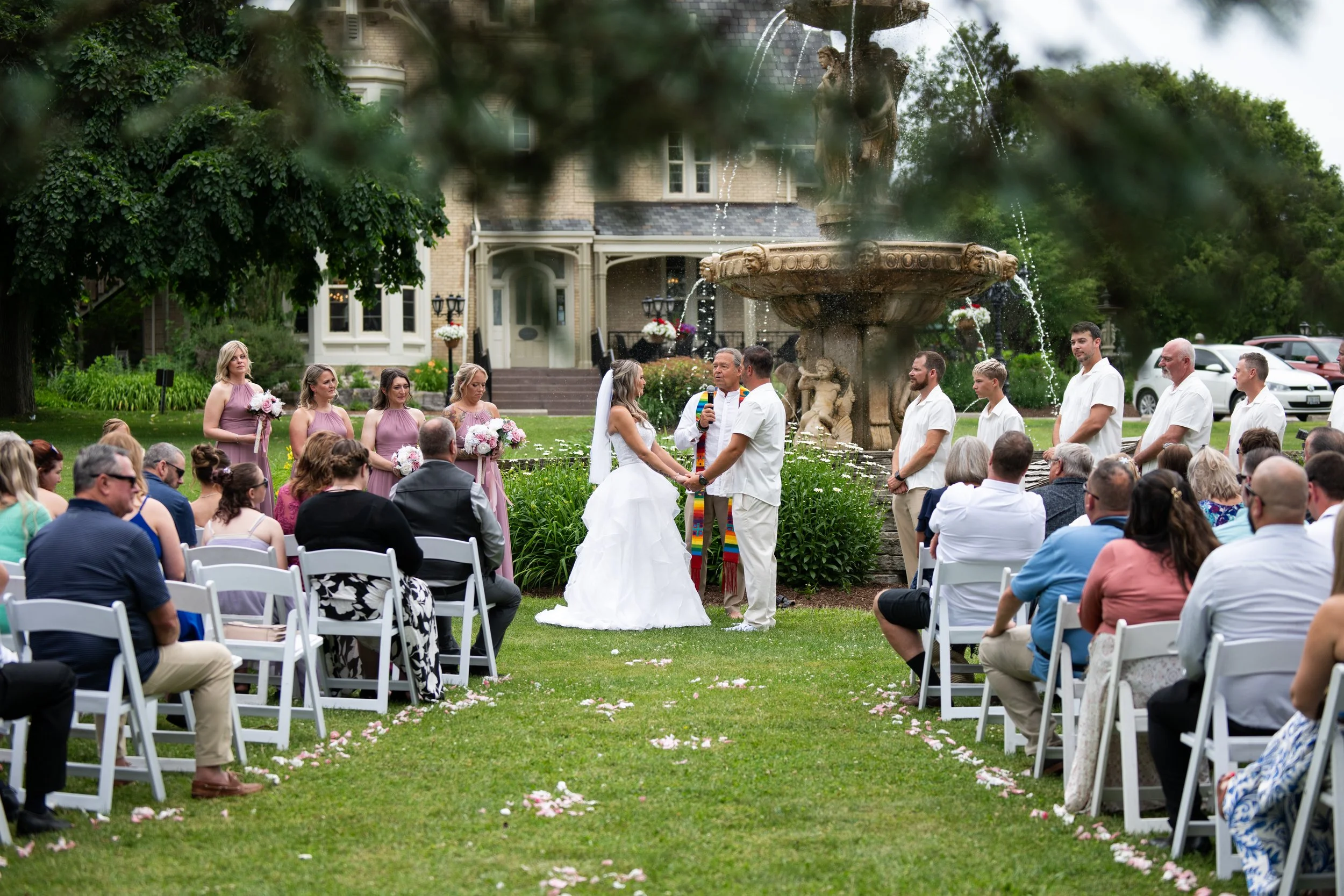 Konrad &amp; Melissa’s Intimate Summer Wedding at The Elm Hurst Inn &amp; Spa