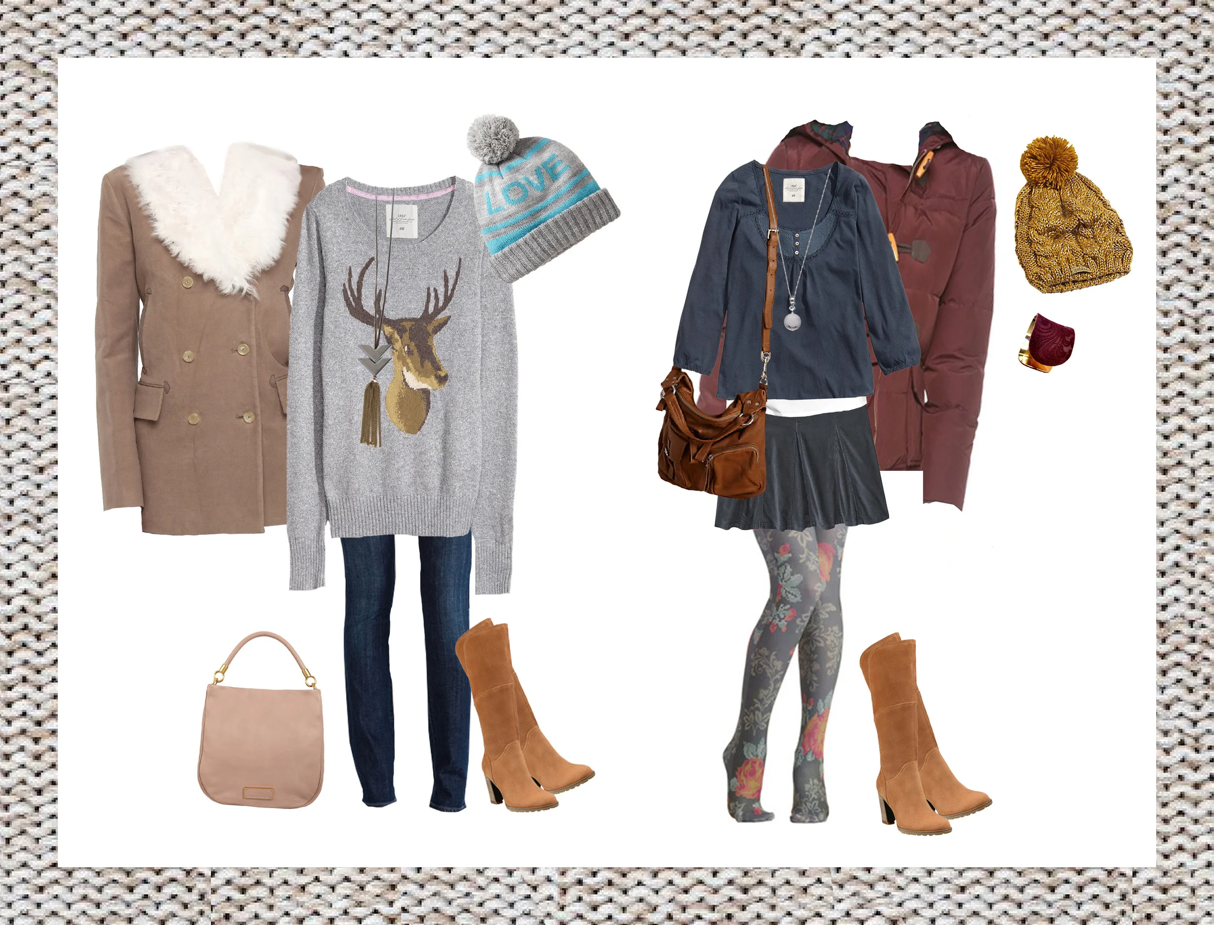 comfy winter clothes