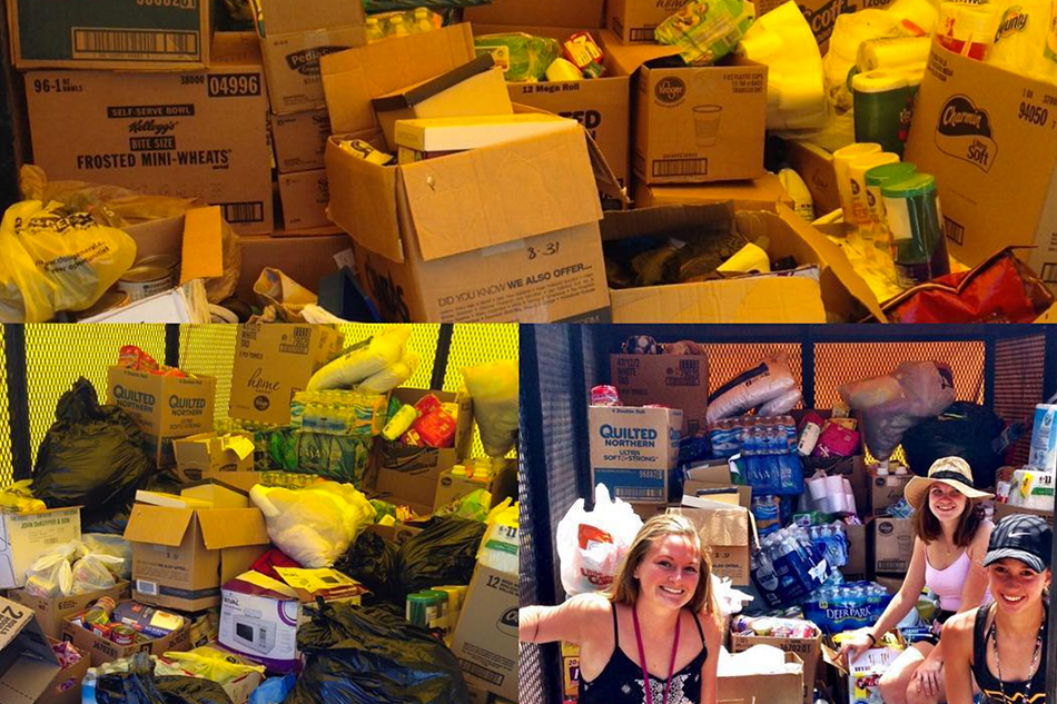  Ace Adventure Resort brought donations to flood victims ( via ) 