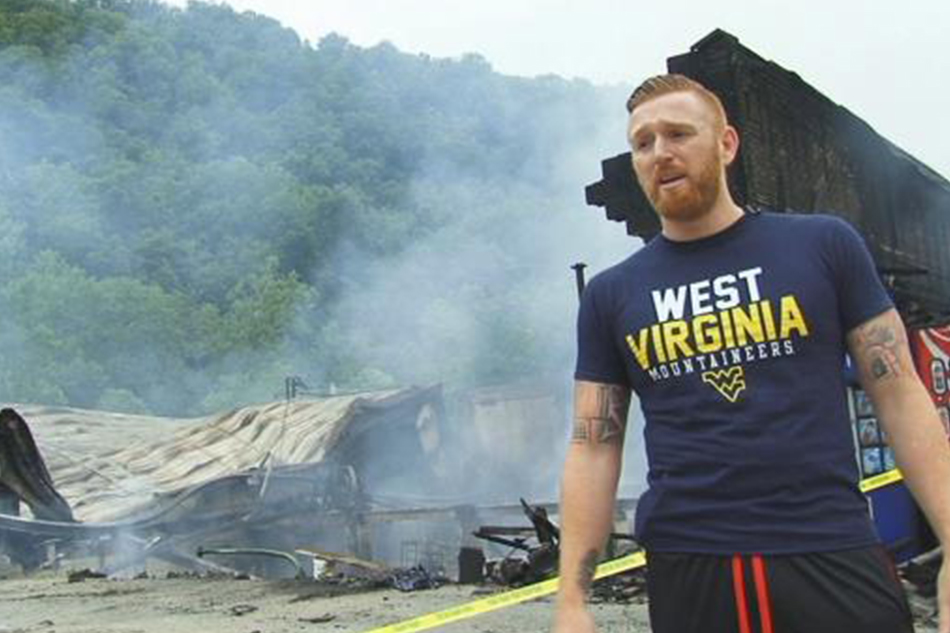  WWE Wrestler and Wyoming County native Heath Slater, along with other private donors, made it possible for a packed truck full of supplies to make a stop in the city of Clay. They helped make a sizable donation of clothing, cleaning supplies, pet fo